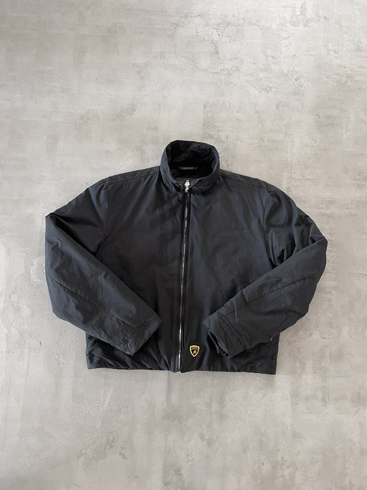 BLACK LAMBORGHINI JACKET - 2000S - XS/XXS