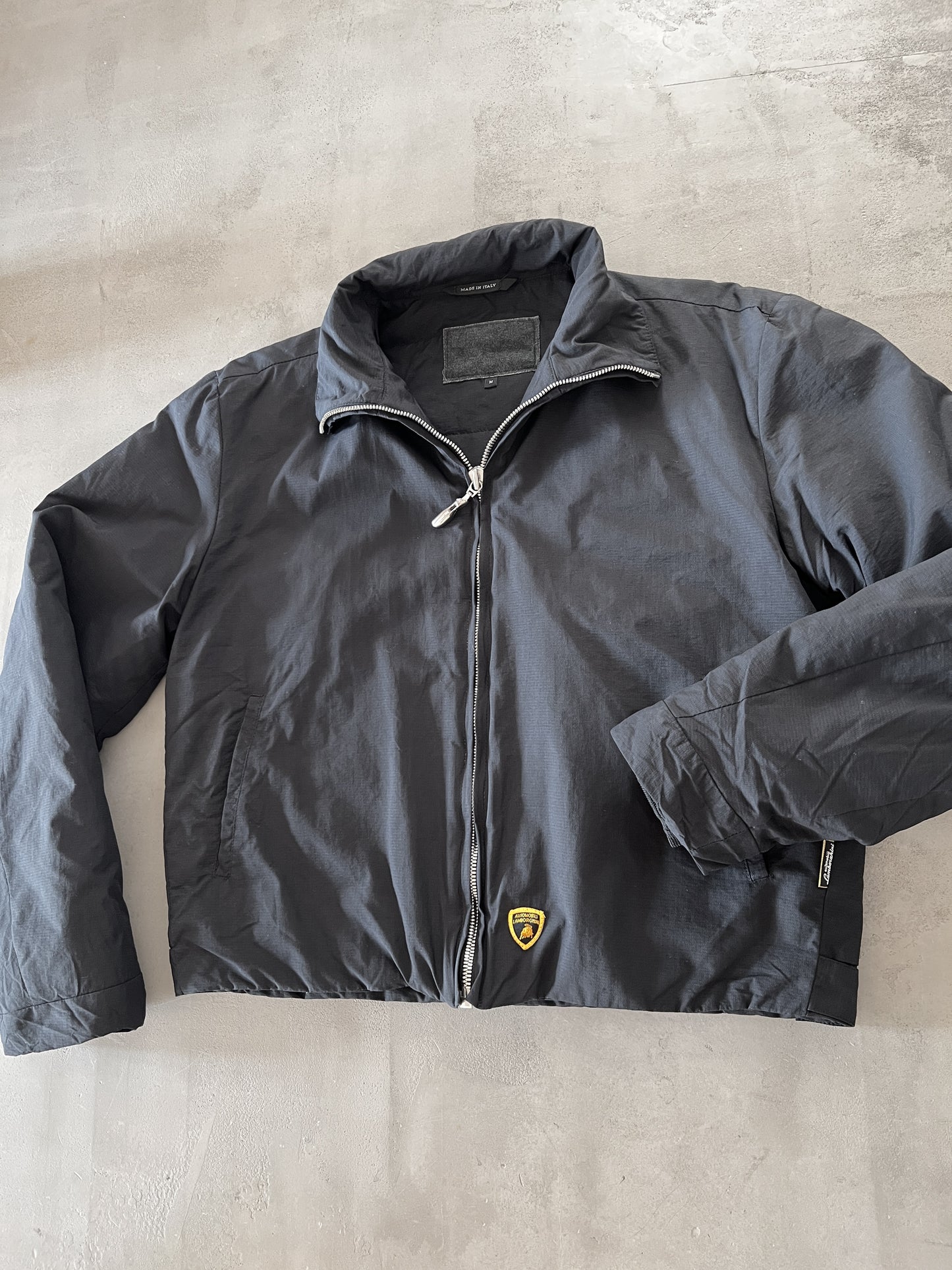 BLACK LAMBORGHINI JACKET - 2000S - XS/XXS