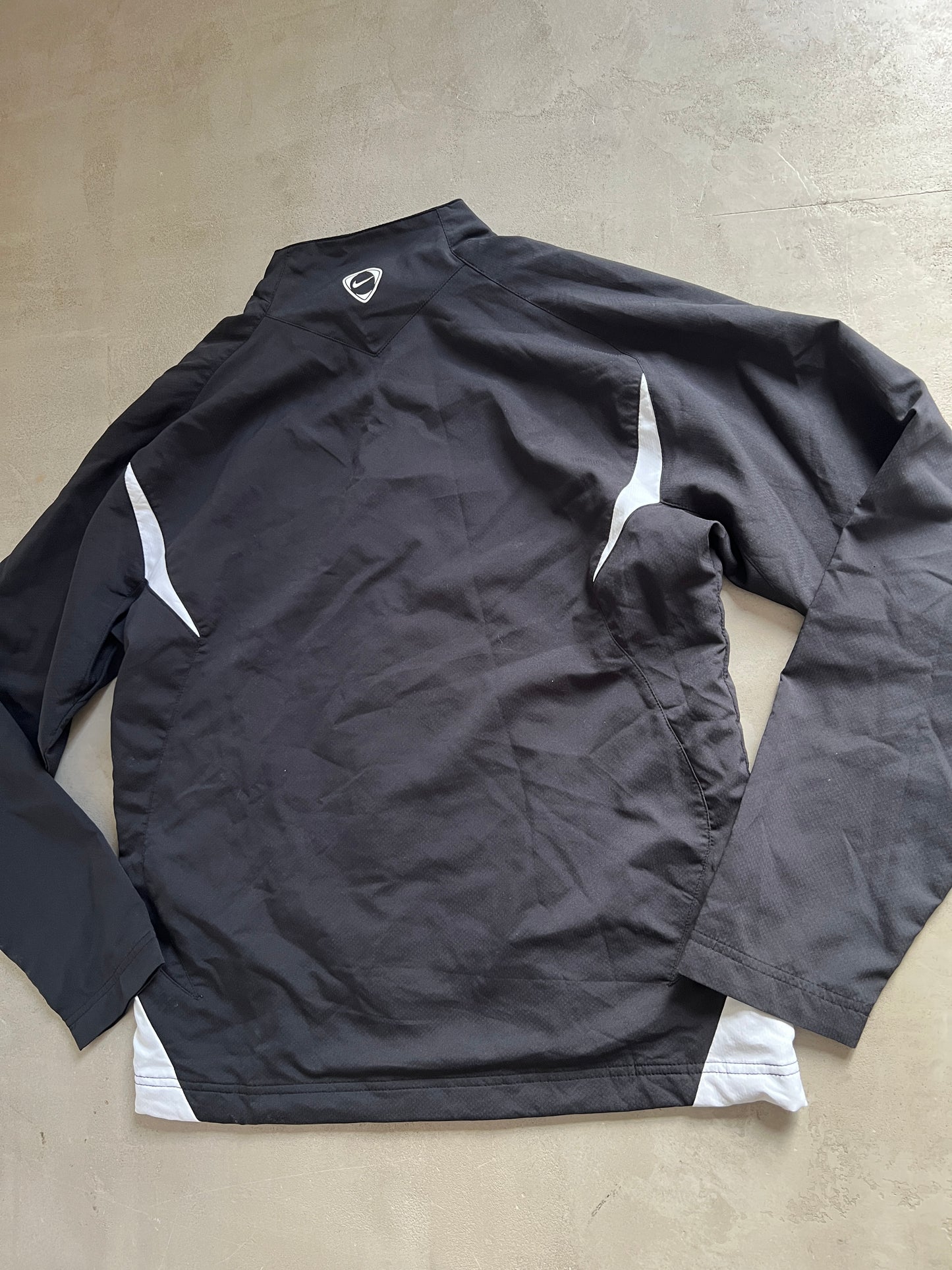BLACK MANCHESTER UNITED TRACK JACKET - 2000S - M