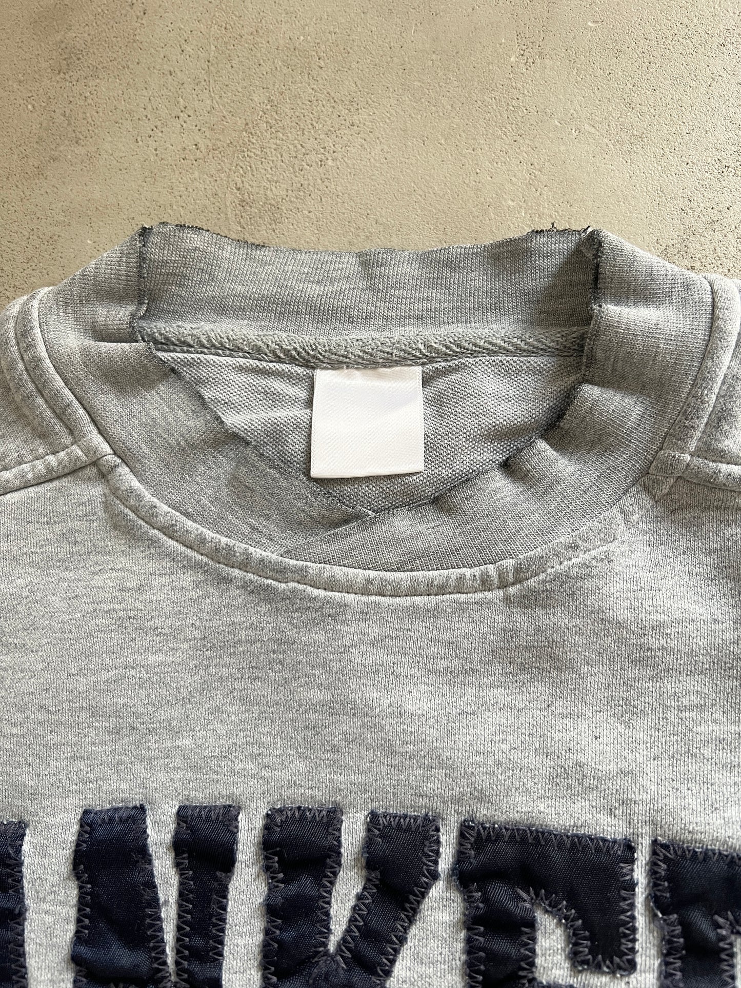GREY YANKEES SWEATER - 2000S - S