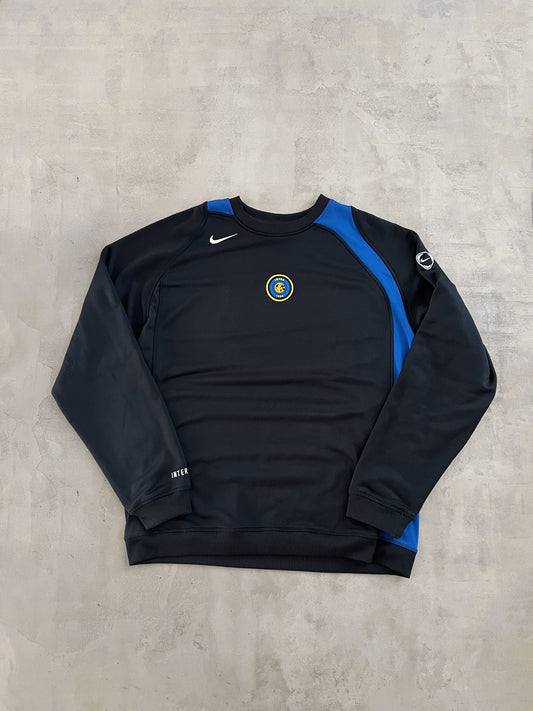 BLACK INTER MILAN NIKE SWEATER - 2000S - XL