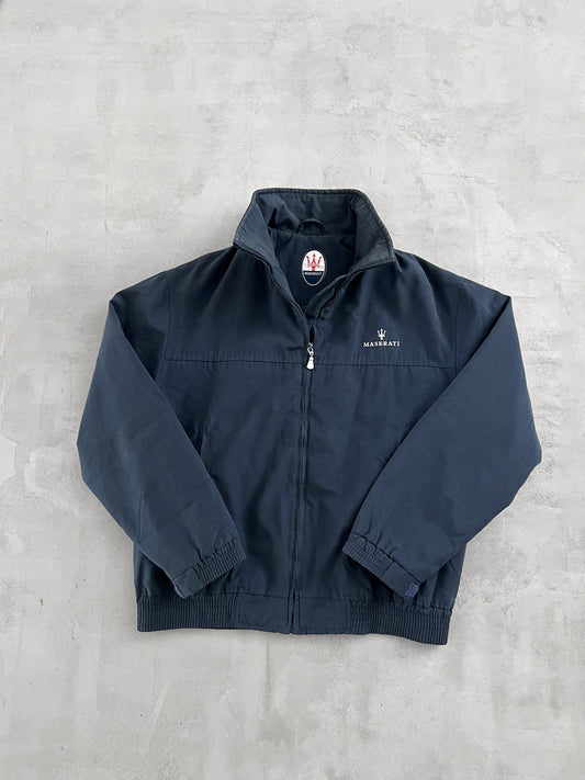 NAVY MASERATI JACKET - 2000S - S