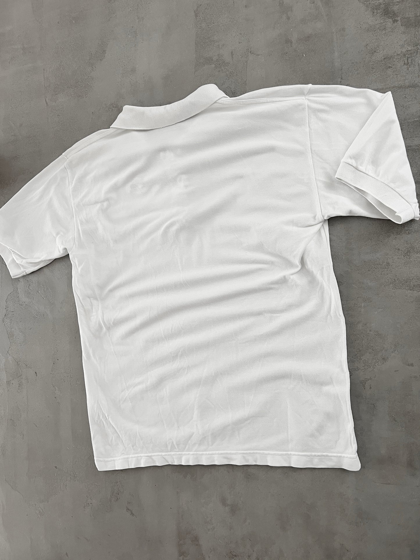 WHITE MARLBORO POLO - 1990S -XL