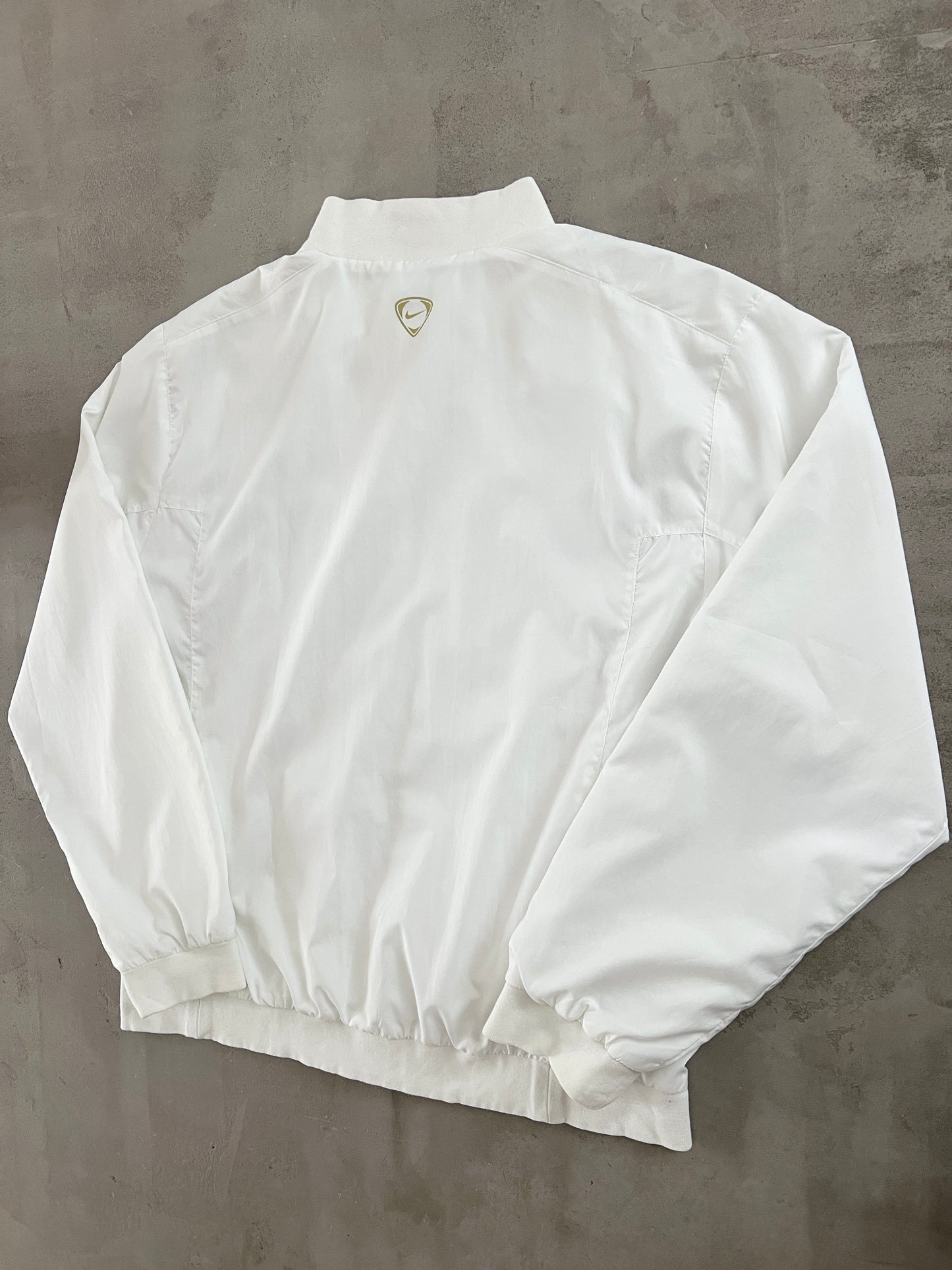 WHITE INTER MILAN NIKE JACKET - 2000S - L