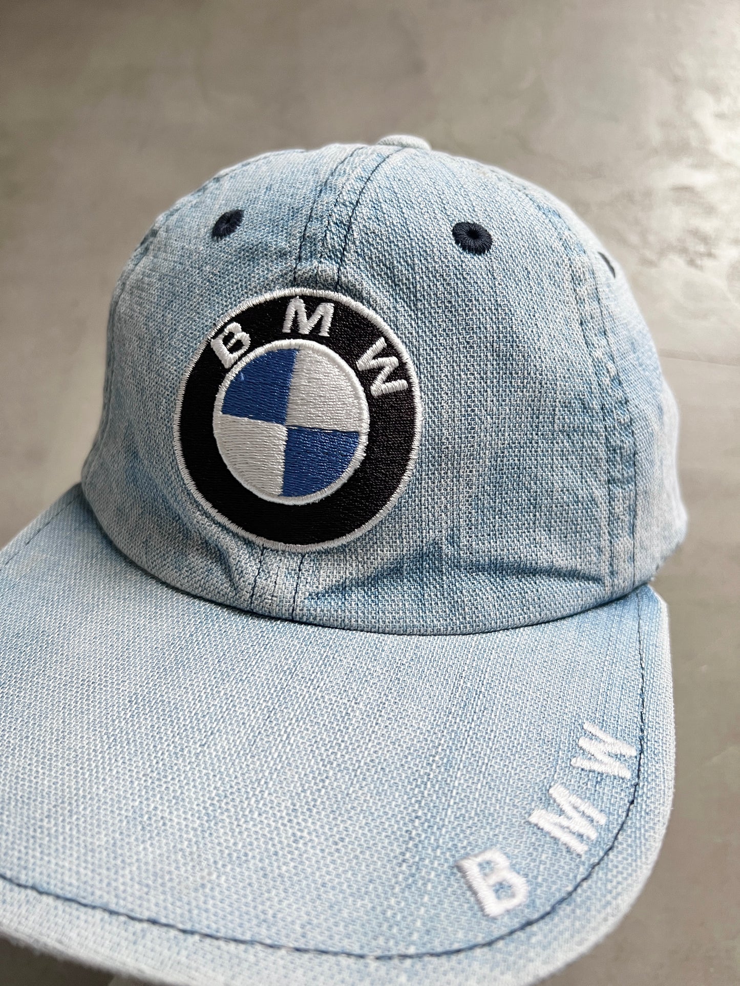 JEANS BLUE BMW CAP - 1990S
