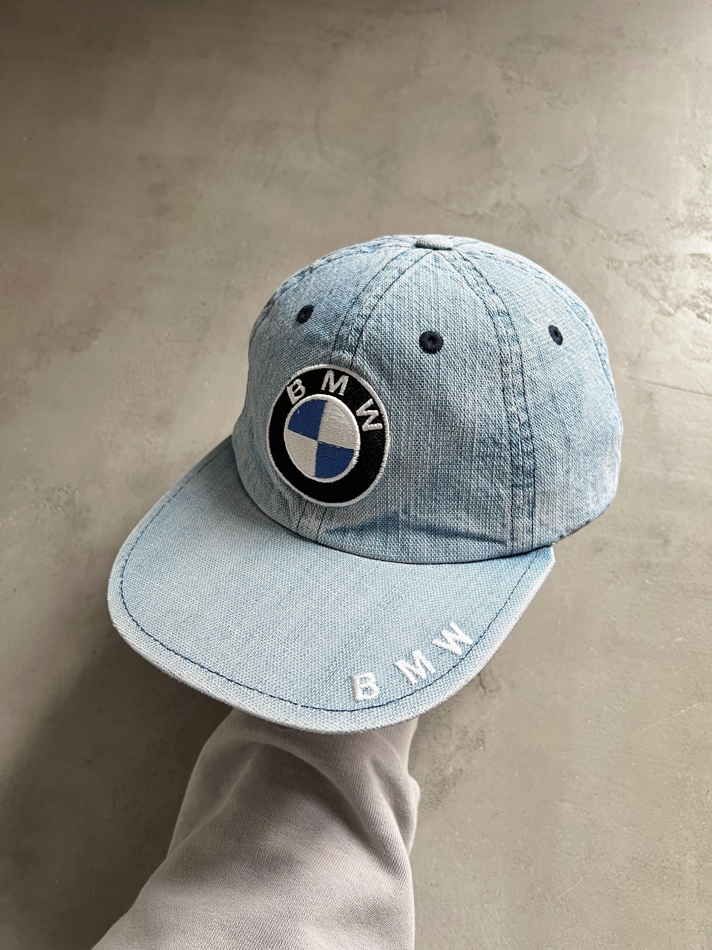 JEANS BLUE BMW CAP - 1990S