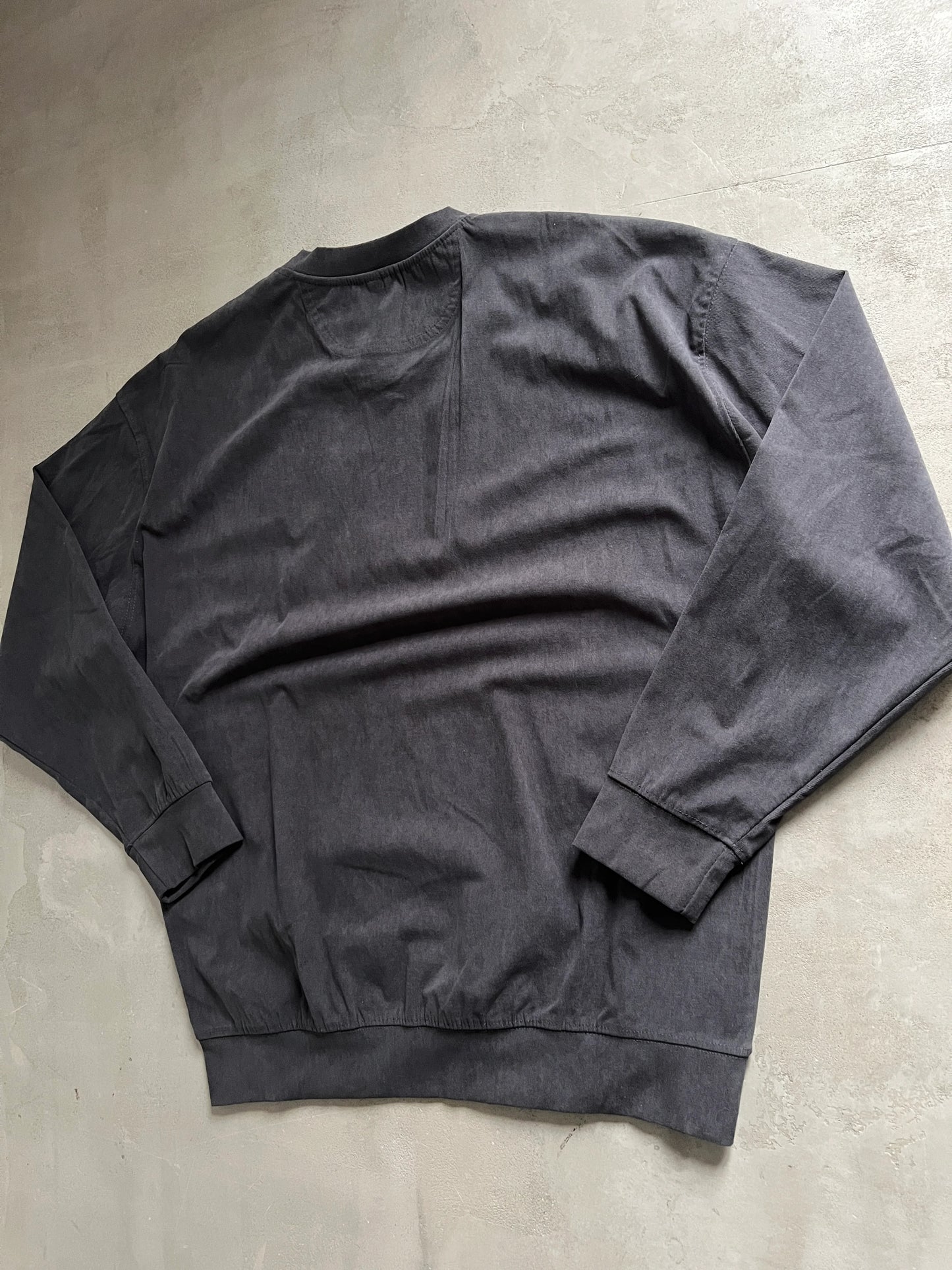 BLACK PORSCHE LONGSLEEVE - 1990S - XL/L