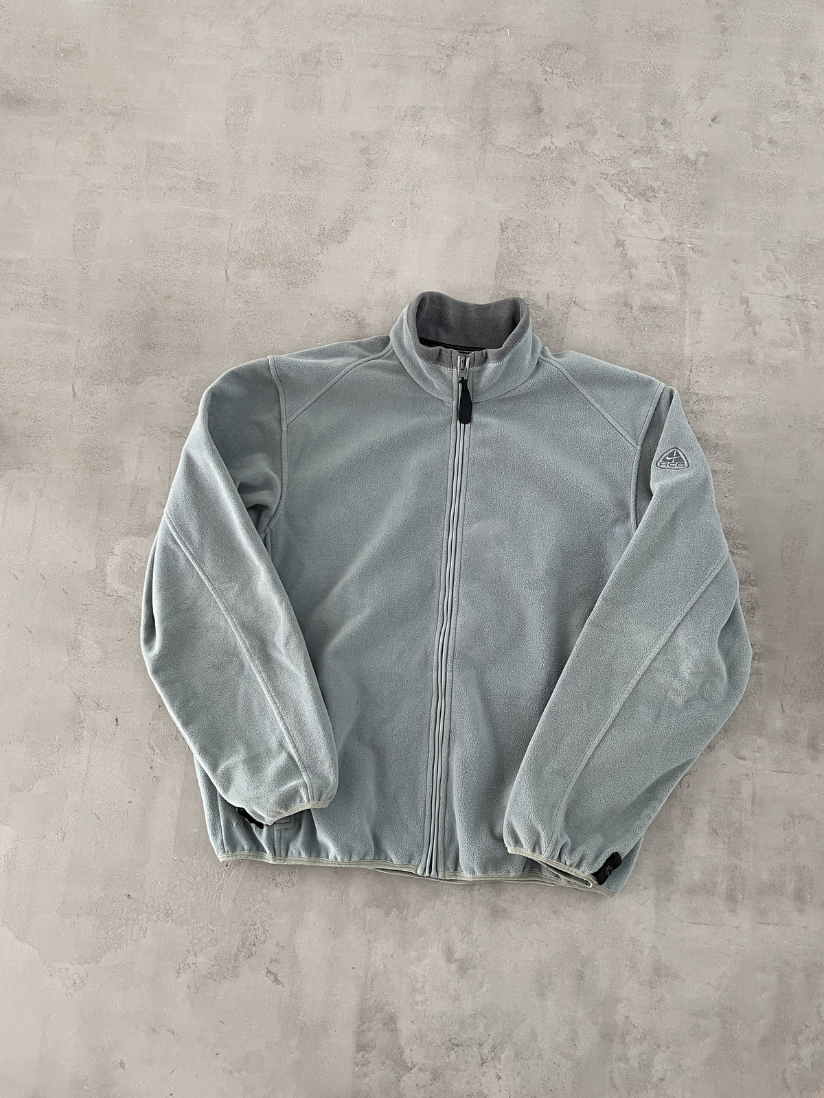 GREY/LIGHT BLUE NIKE ACG FLEECE - 2000S - L