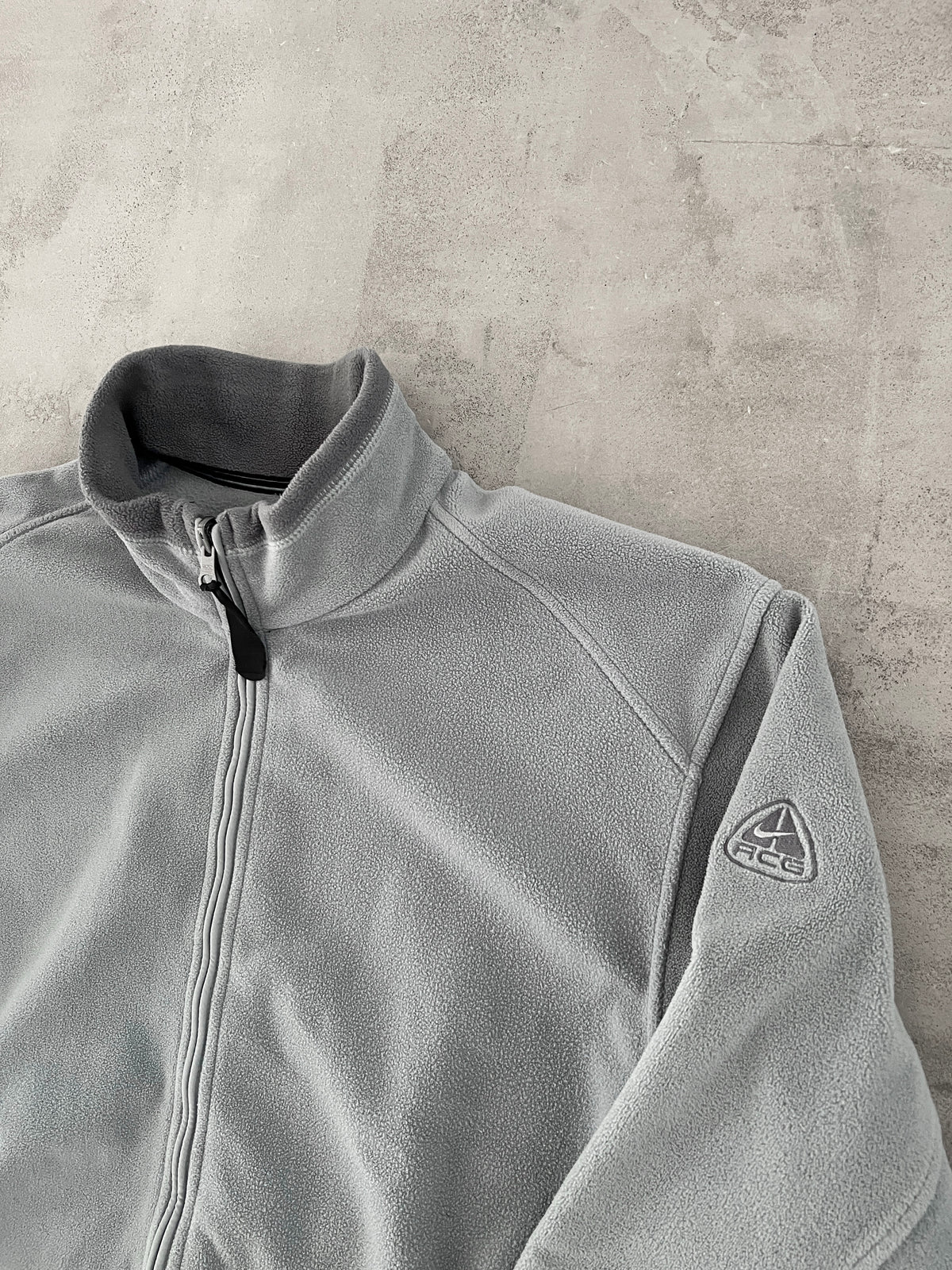 GREY/LIGHT BLUE NIKE ACG FLEECE - 2000S - L