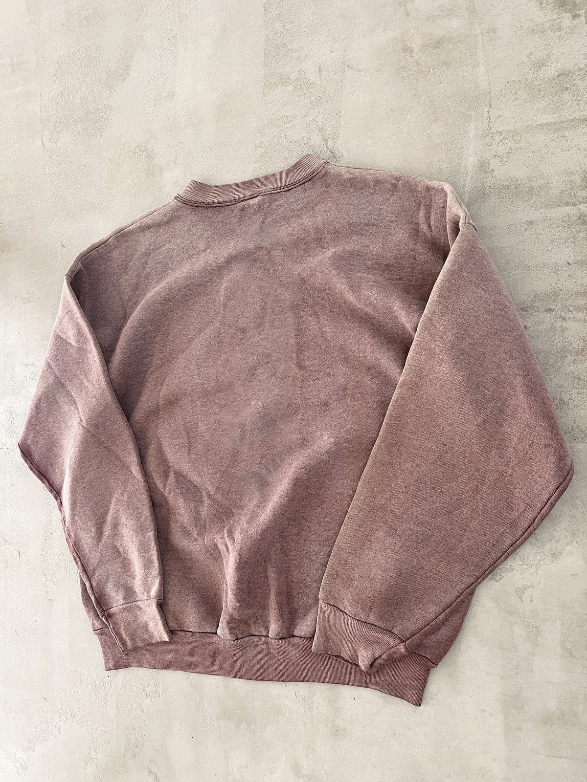 FADED MOCHA BROWNS FOOTBALL SWEATER - 1990S - M