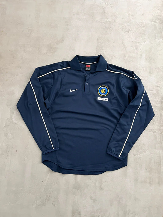 NAVY INTER MILAN NIKE LONGSLEEVE - 2000S - M/S