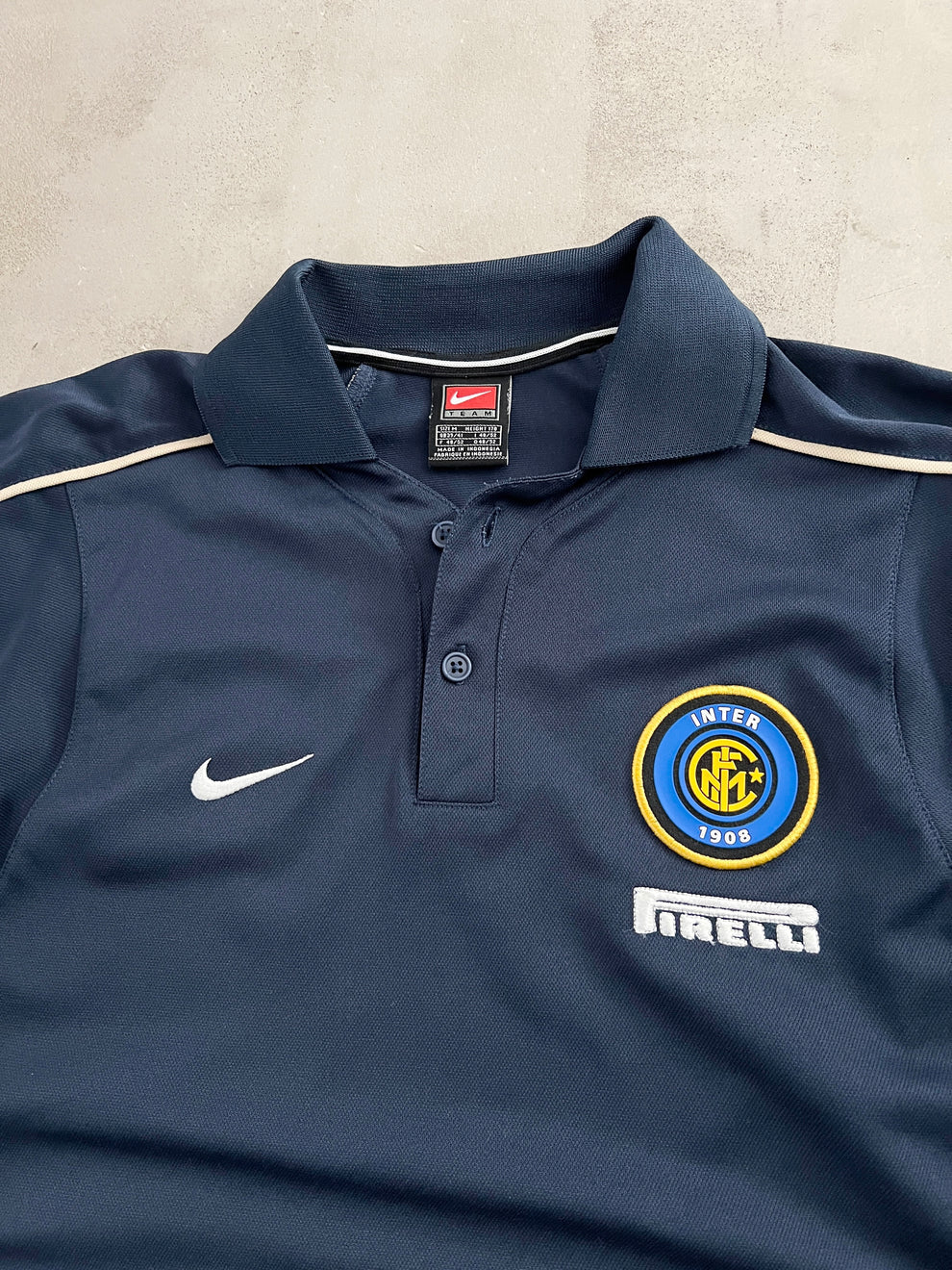 NAVY INTER MILAN NIKE LONGSLEEVE - 2000S - M/S