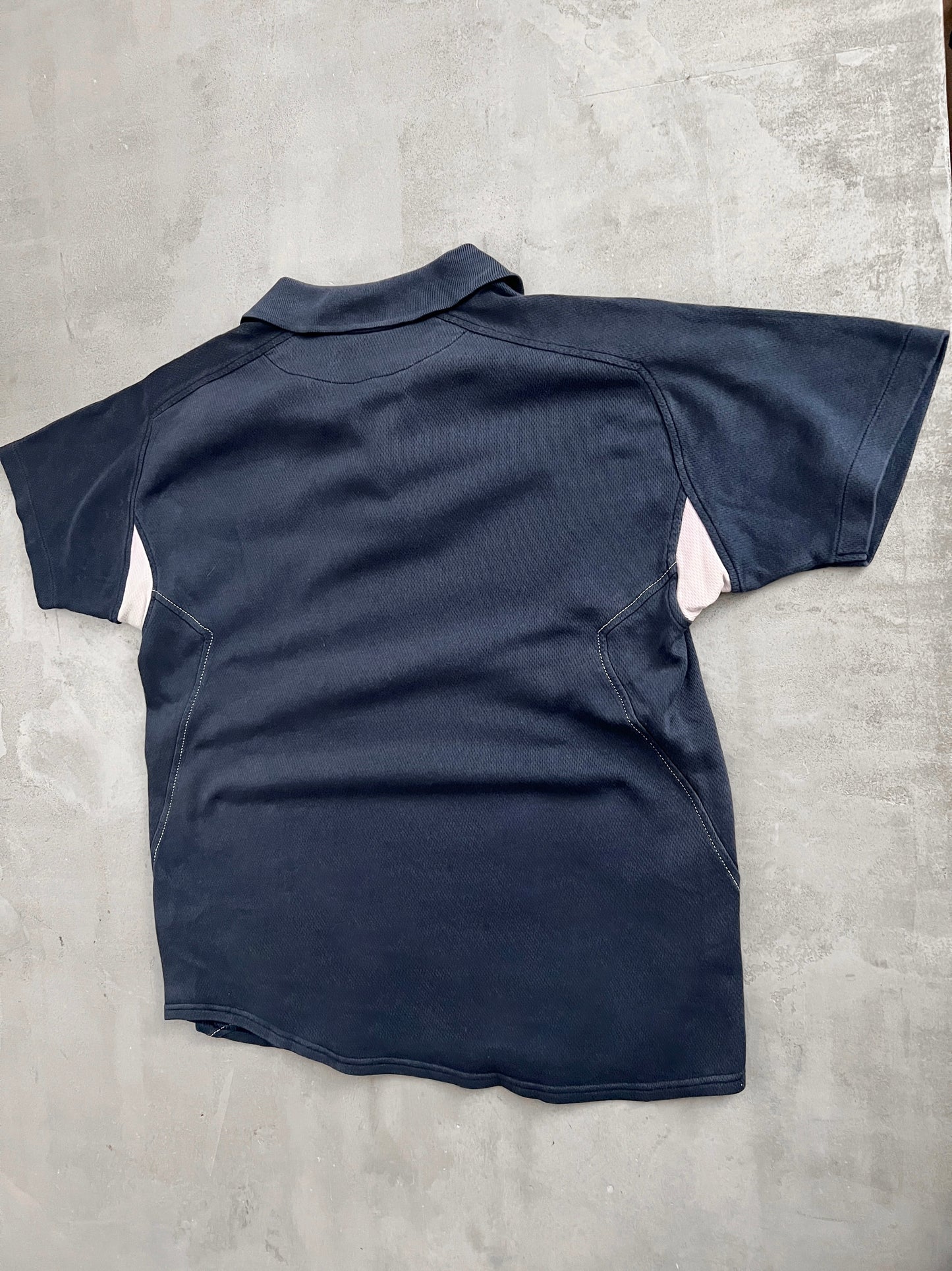 NAVY PSG NIKE POLO - 2000S - L