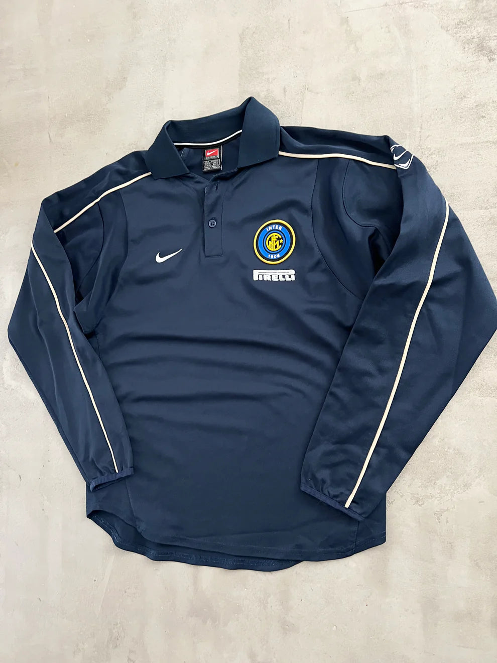 NAVY INTER MILAN NIKE LONGSLEEVE - 2000S - M/S
