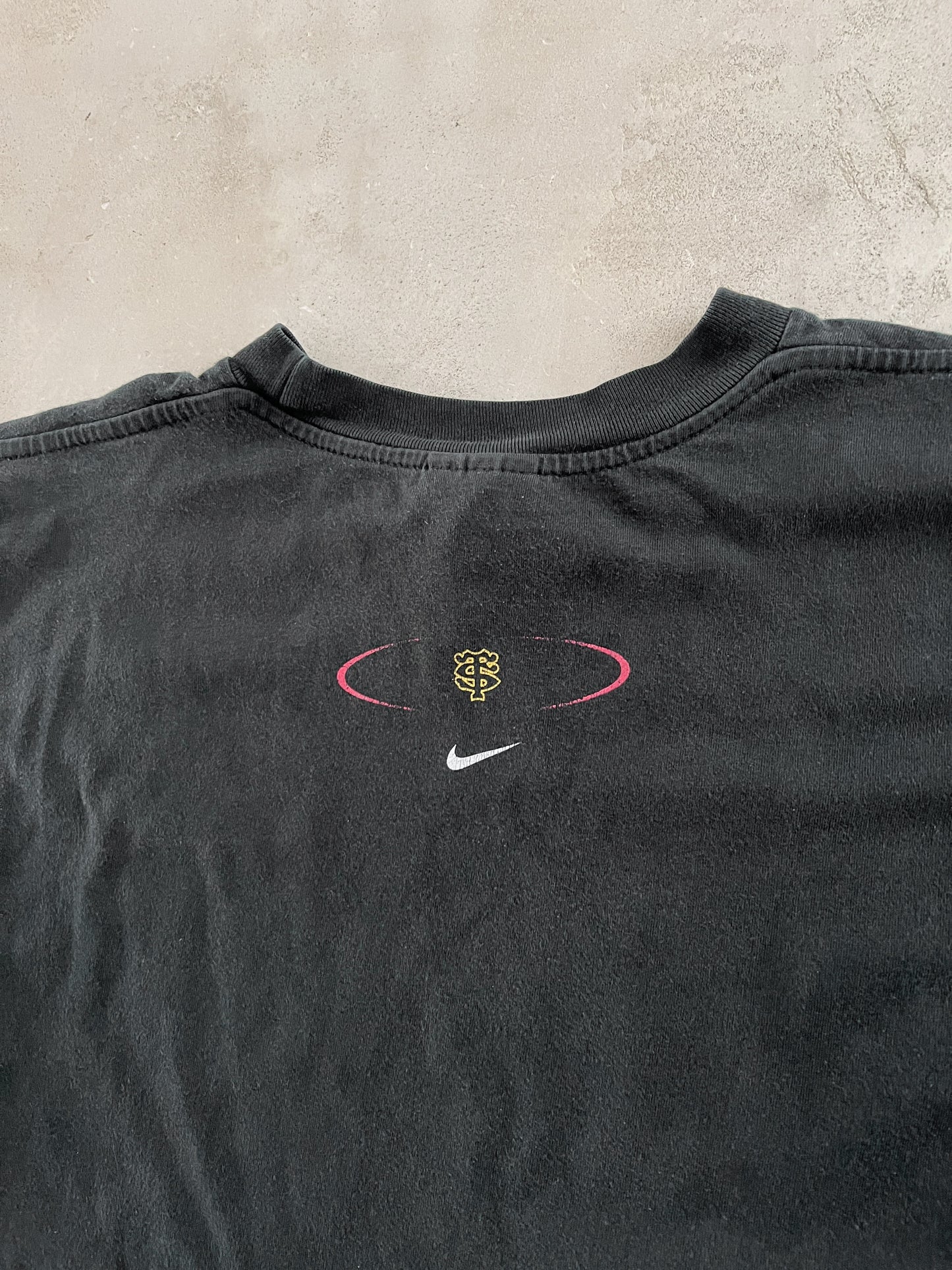 BLACK FC TOULOUSE NIKE TEE - 1990S - L