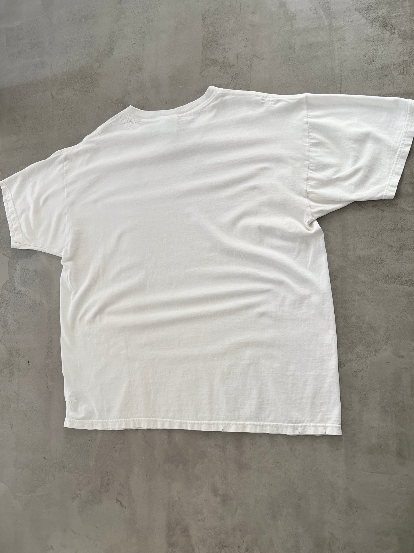WHITE MICROSOFT WINDOWS PROMO TEE - 1990S - L