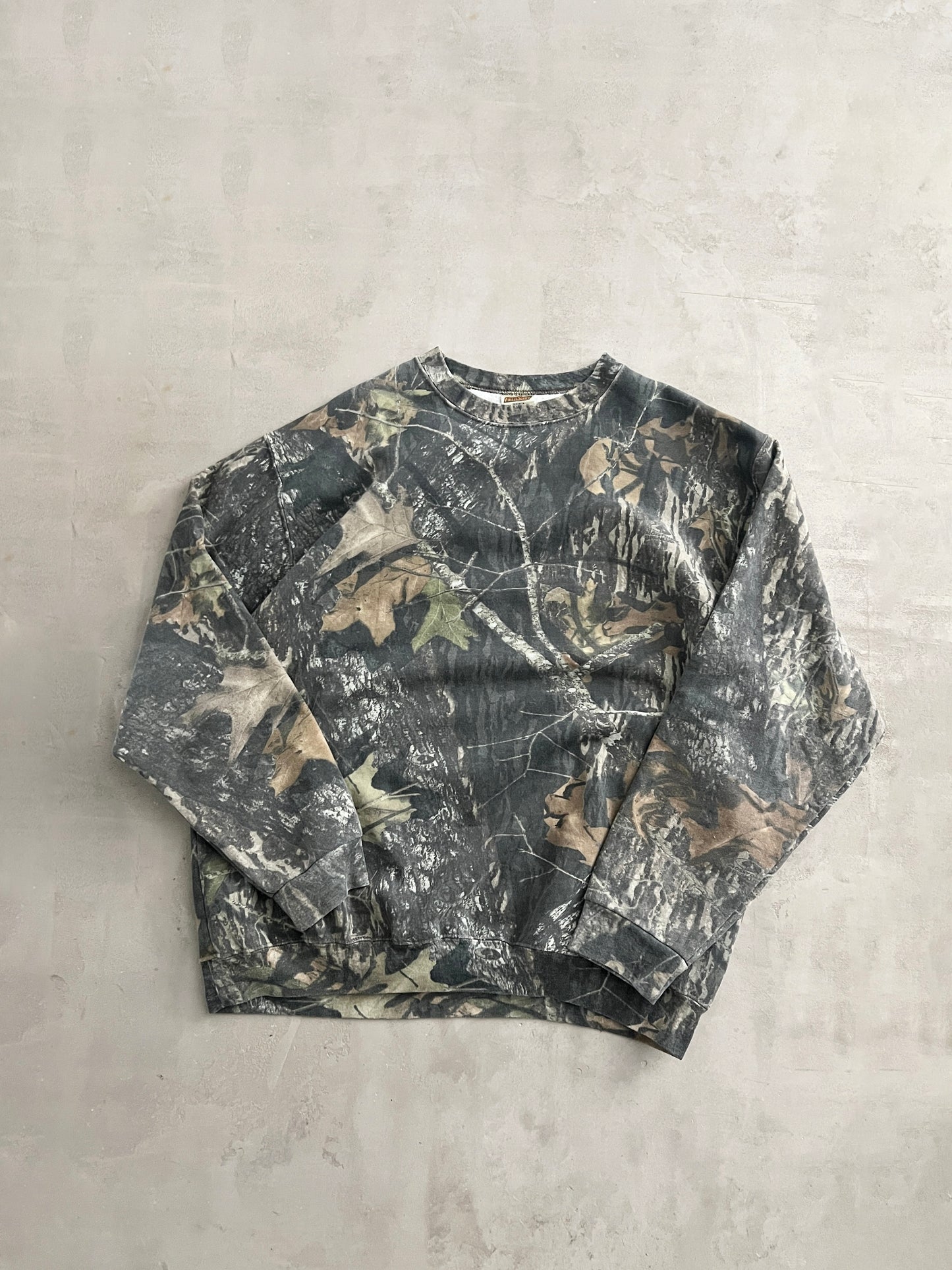 CAMO REALTREE SWEATER - 2000S - XL