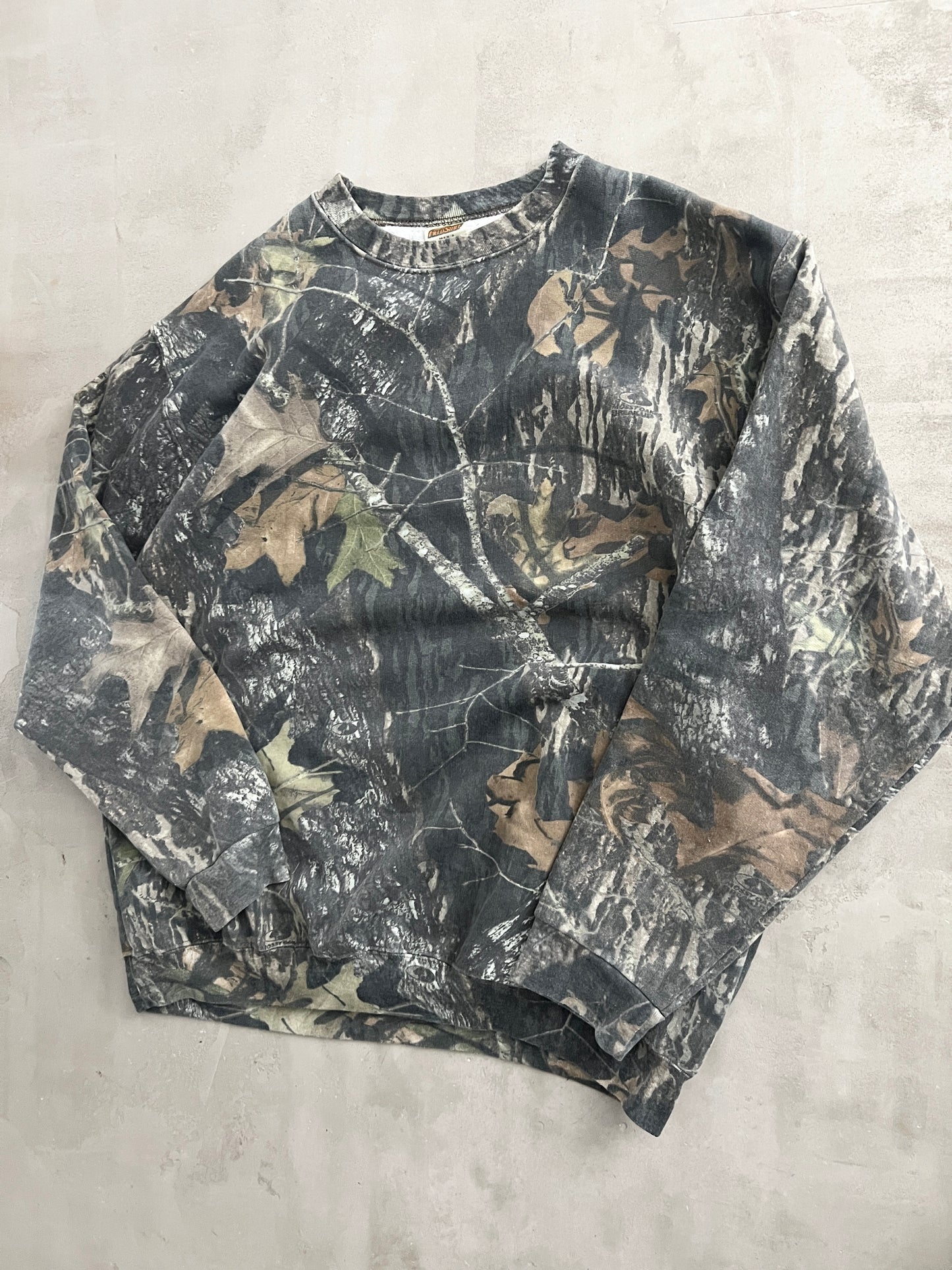 CAMO REALTREE SWEATER - 2000S - XL