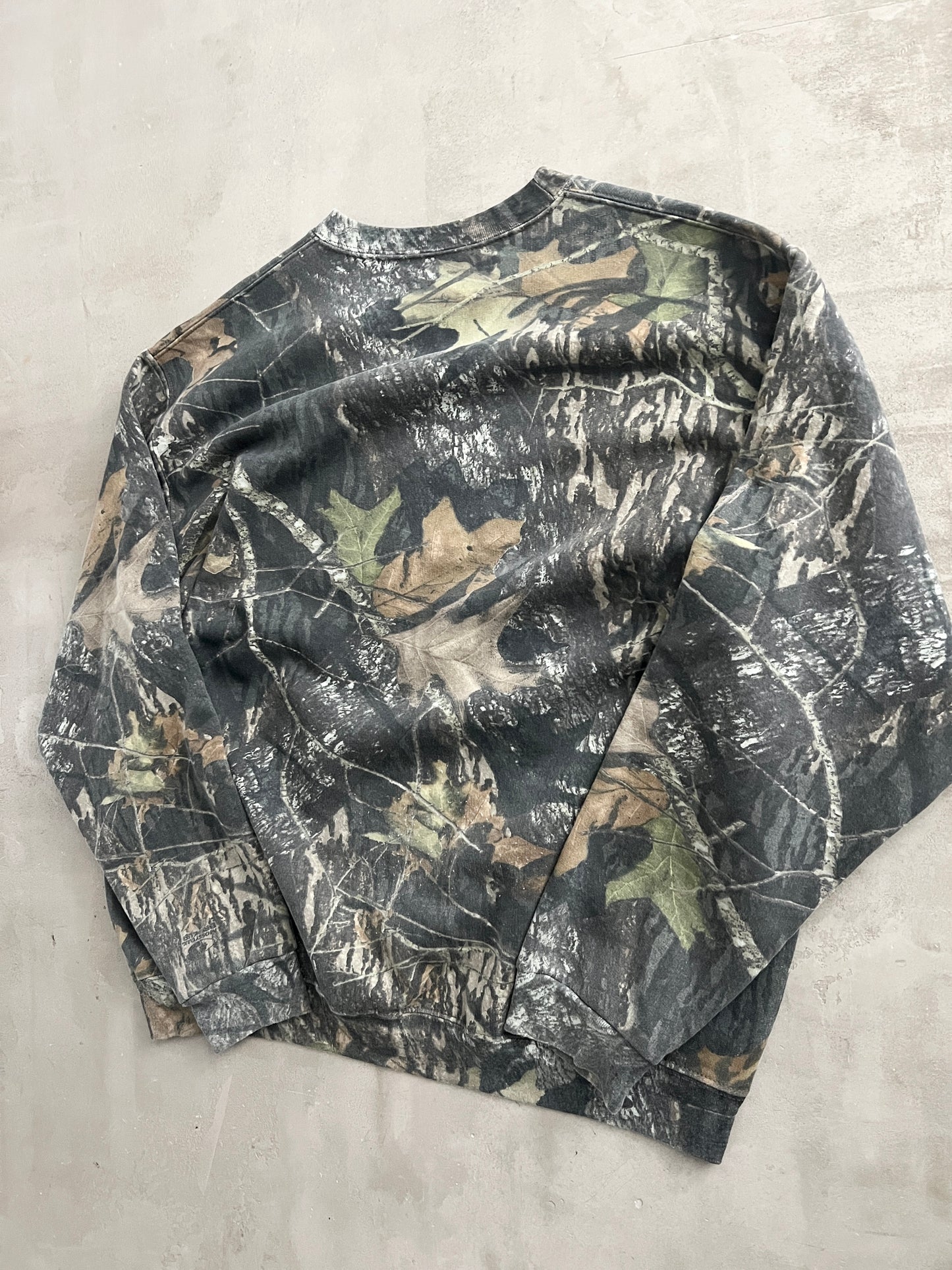 CAMO REALTREE SWEATER - 2000S - XL