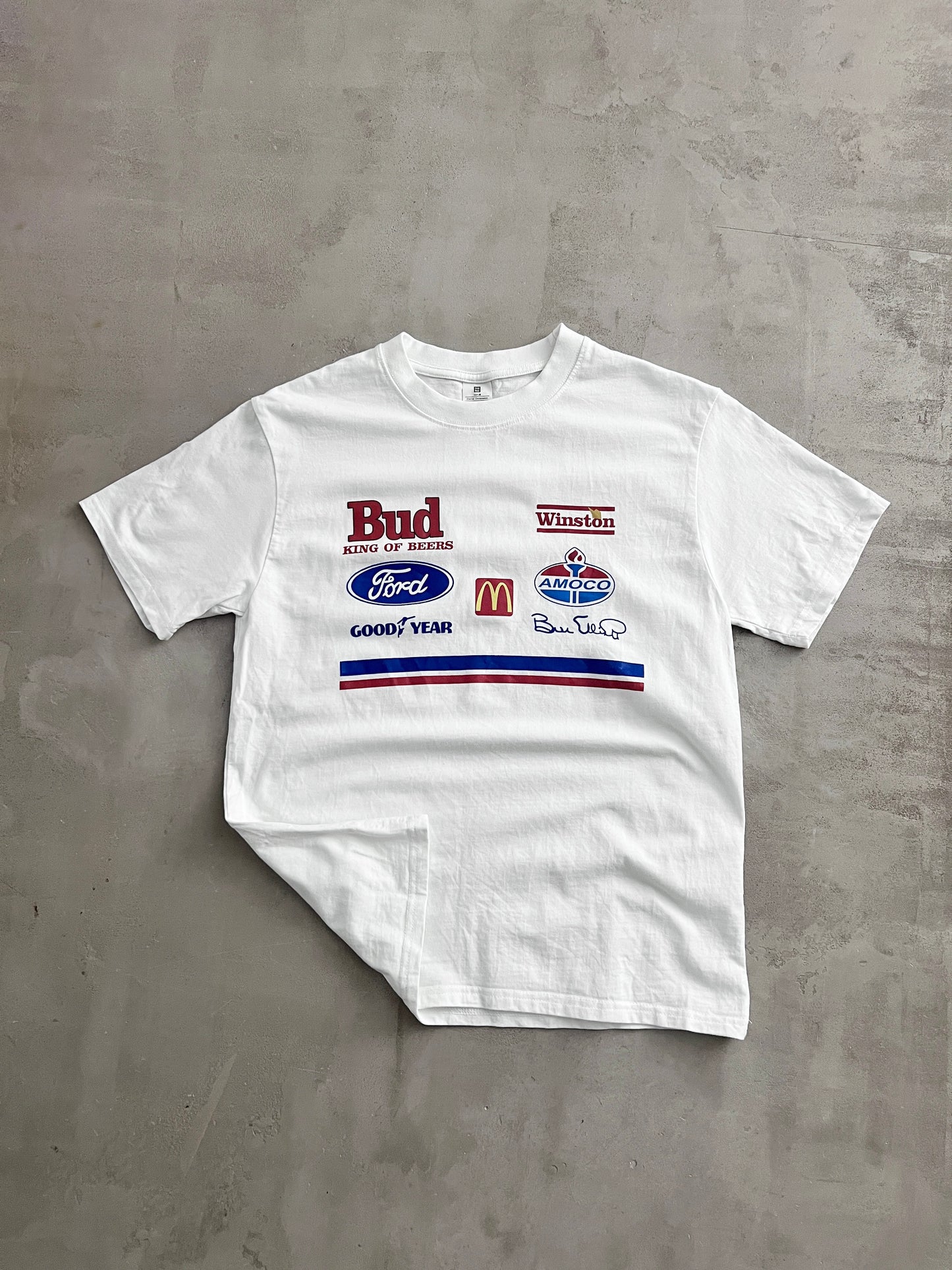 WHITE MCDONALDS PROMO TEE - 2000S - S