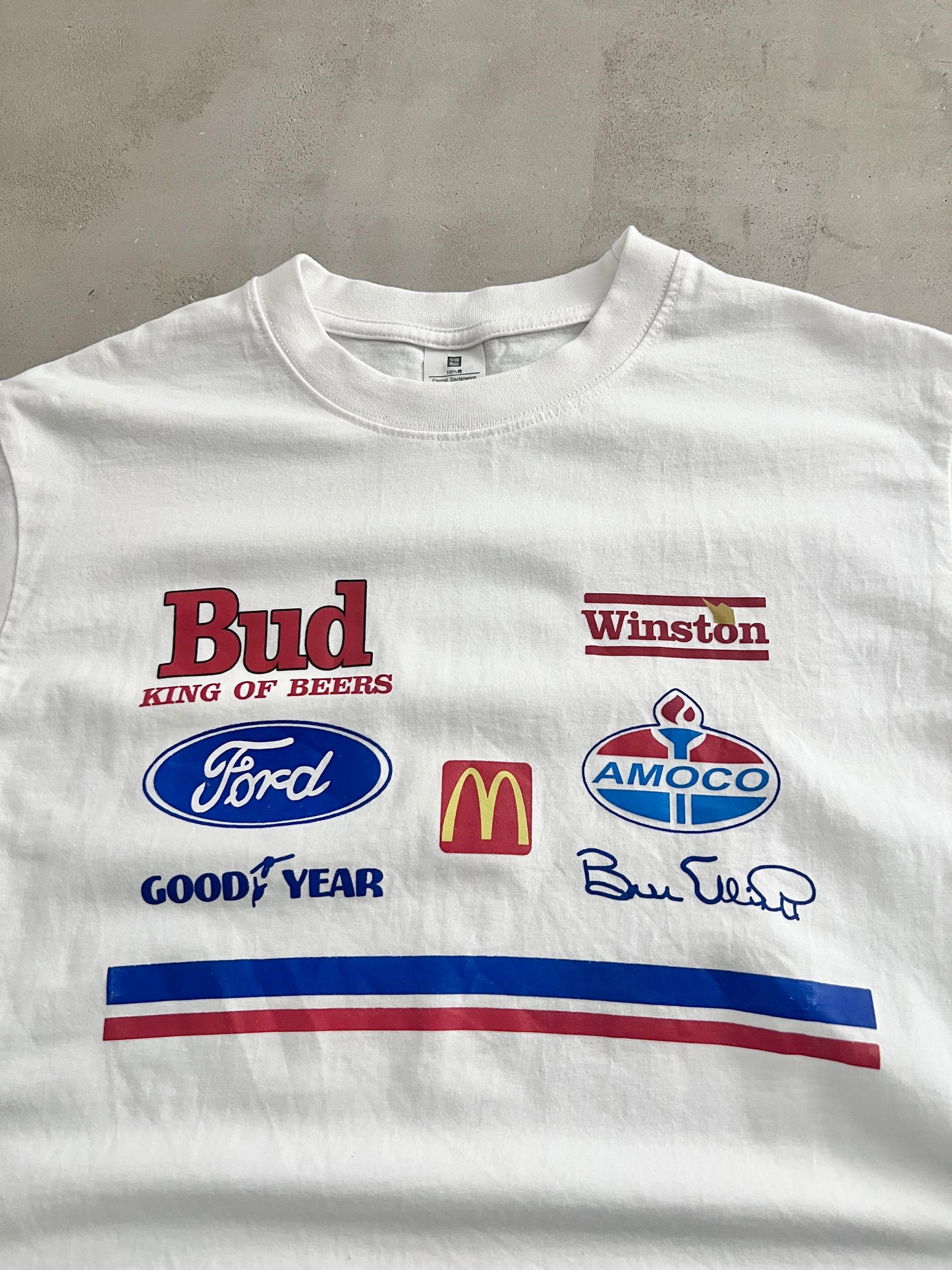 WHITE MCDONALDS PROMO TEE - 2000S - S