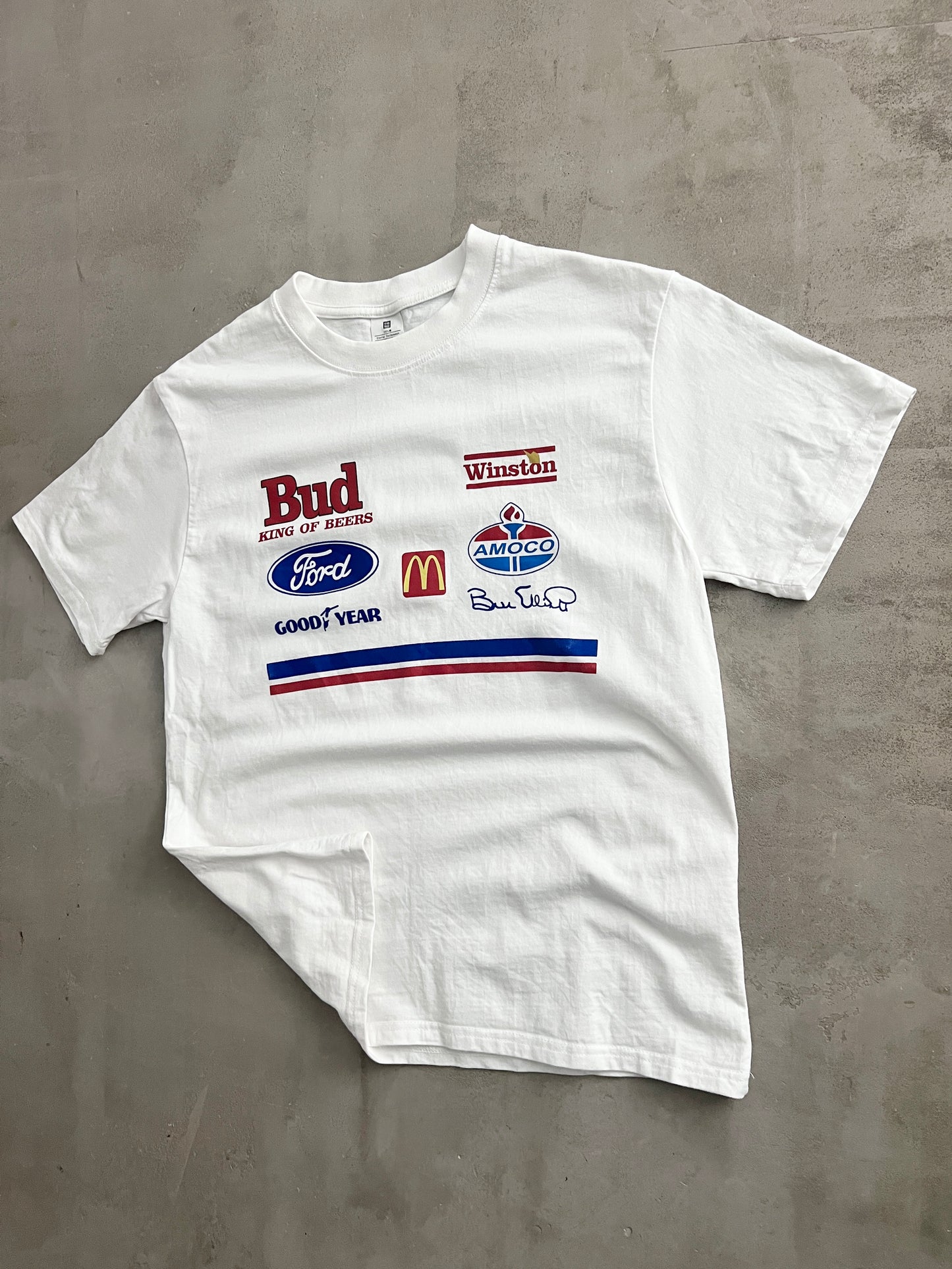 WHITE MCDONALDS PROMO TEE - 2000S - S