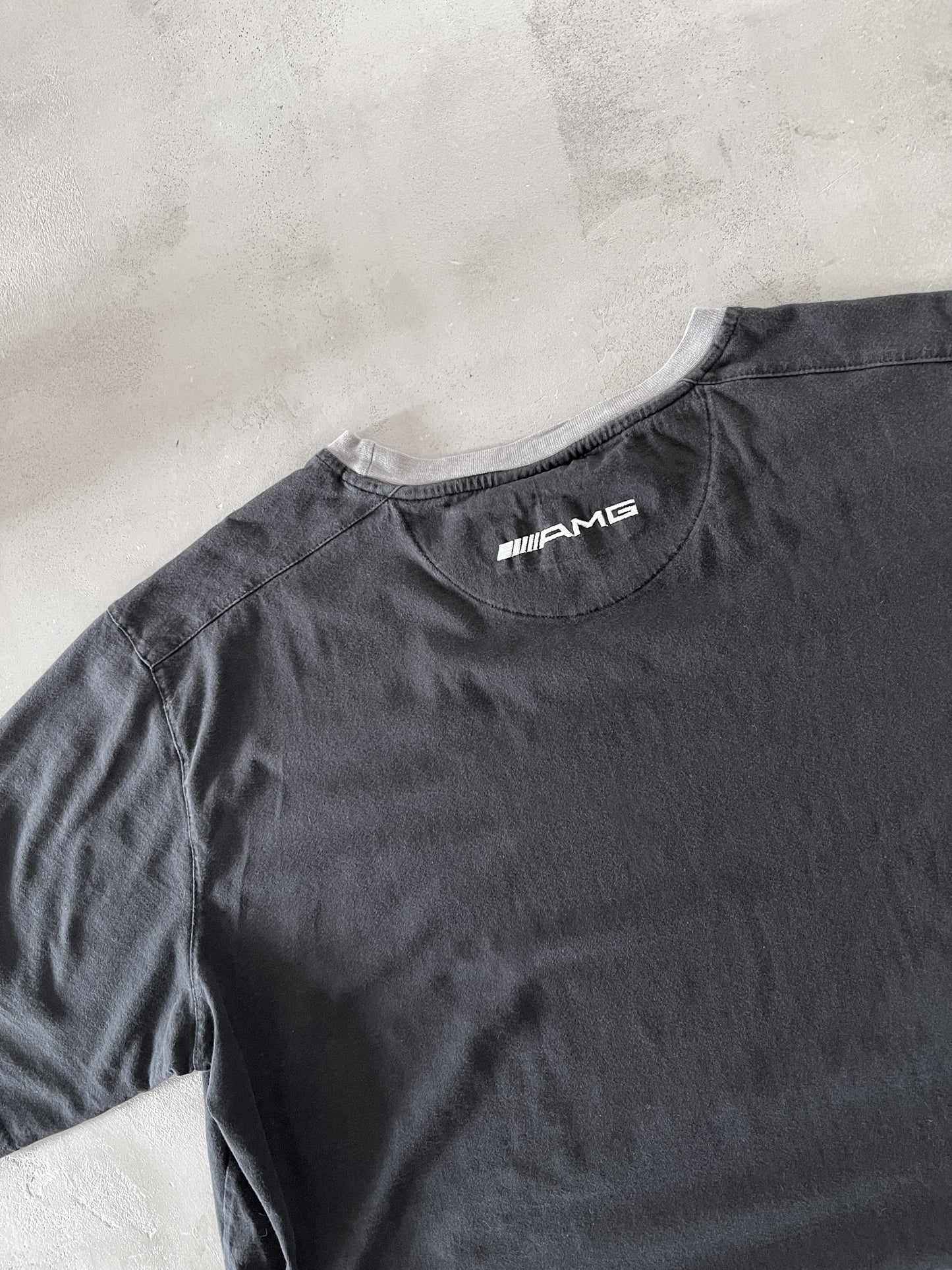 BLACK MERCEDES BENZ AMG TEE - 2000S - L
