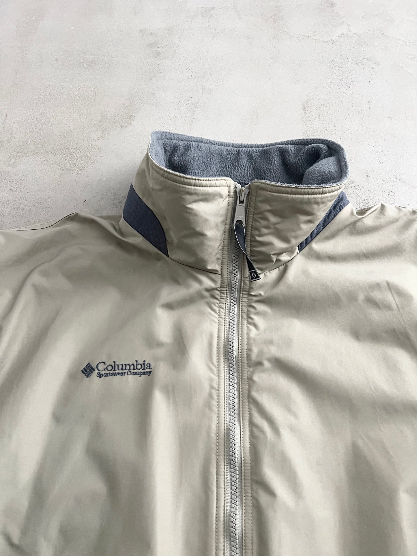 BEIGE COLUMBIA JACKET - 2000S - M