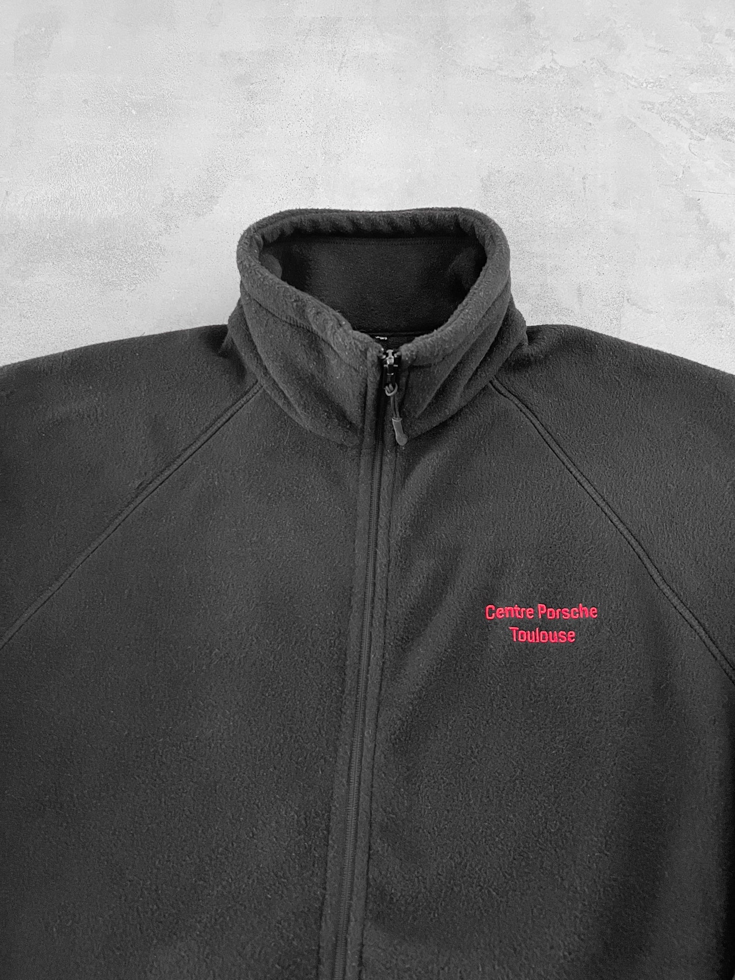 BLACK PORSCHE FRANCE FLEECE - 2000S - XL