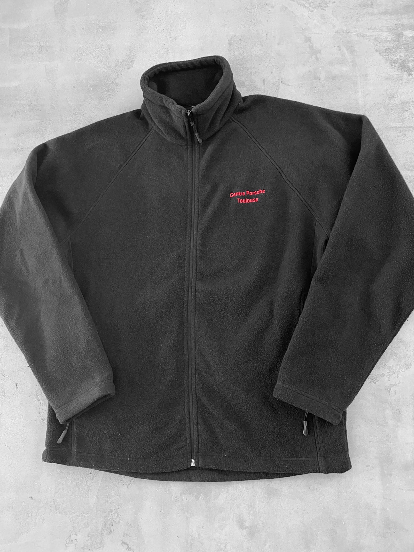 BLACK PORSCHE FRANCE FLEECE - 2000S - XL