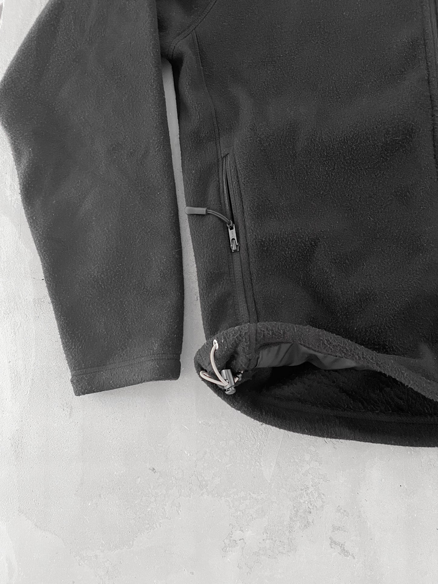 BLACK PORSCHE FRANCE FLEECE - 2000S - XL