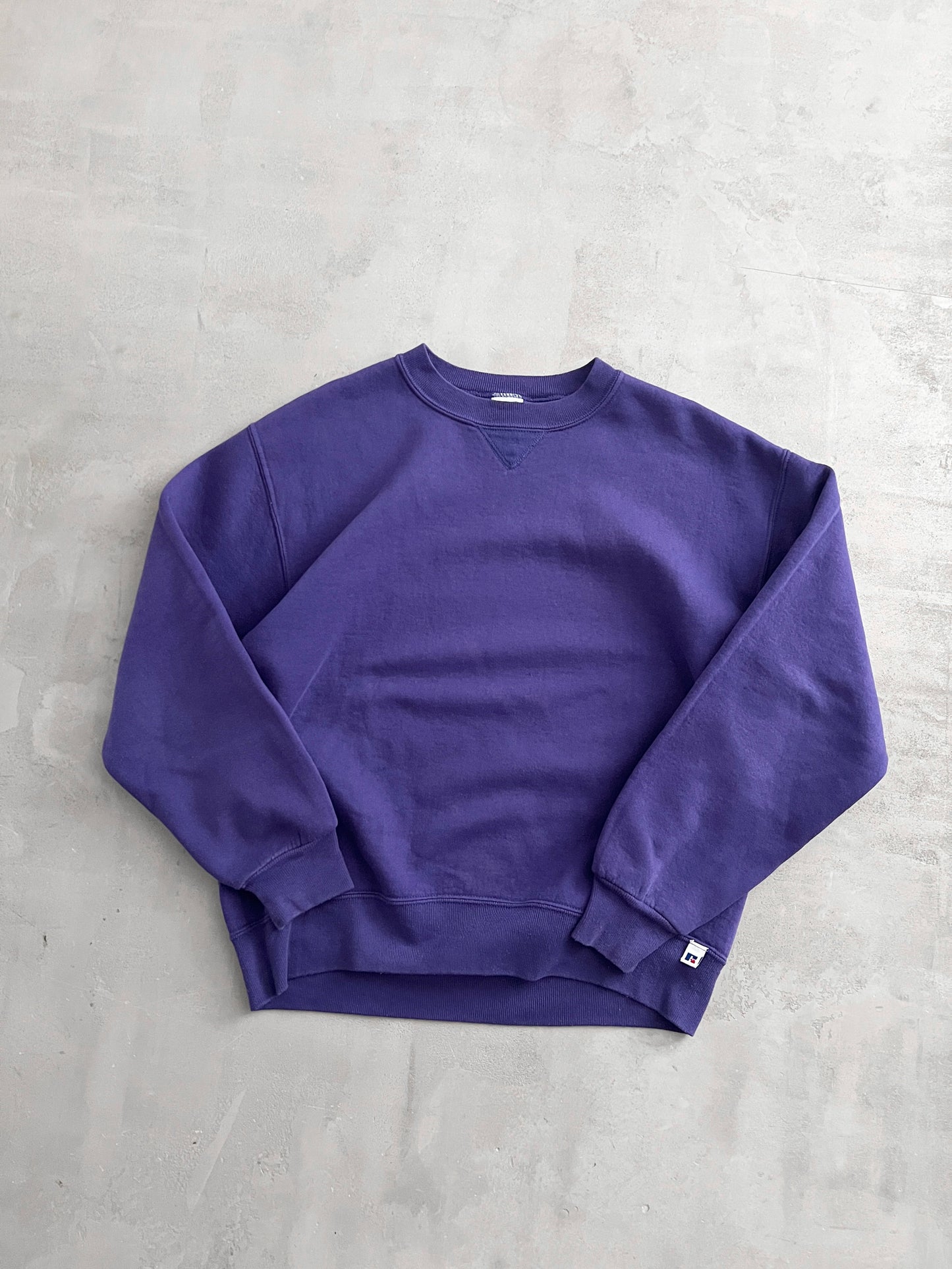 PURPLE RUSSELL SWEATER - 1990S - S