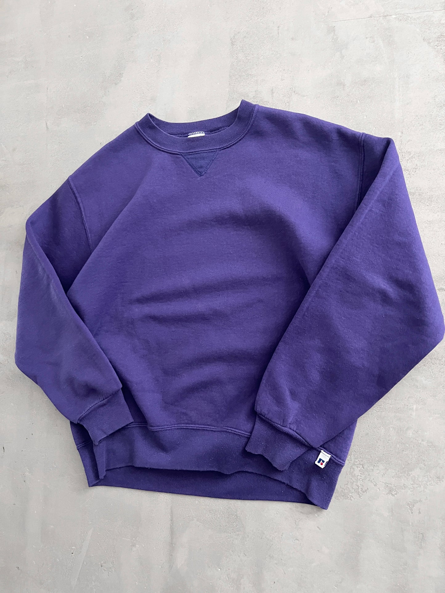 PURPLE RUSSELL SWEATER - 1990S - S