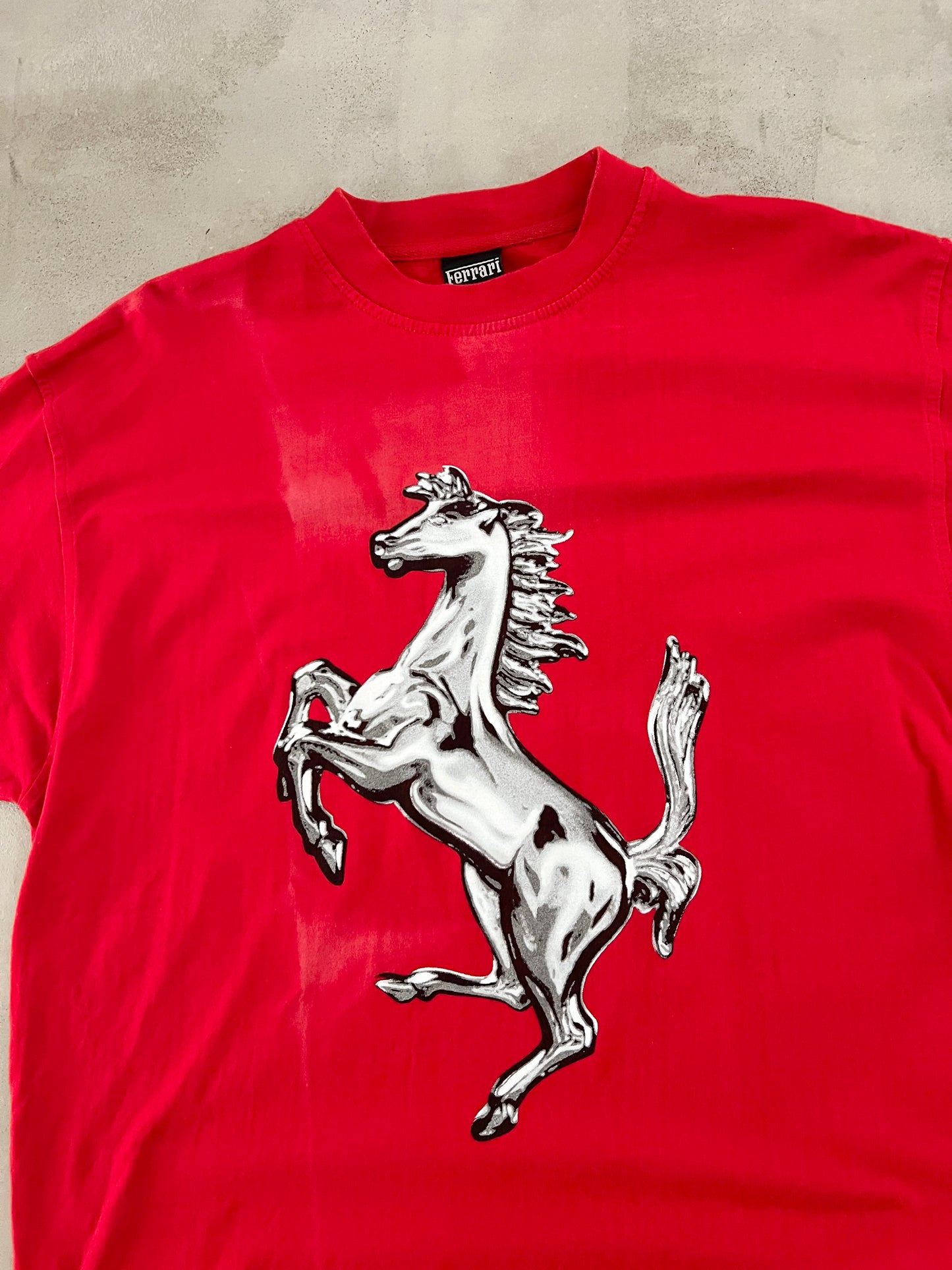 RED FERRARI TEE - 1999 - XL