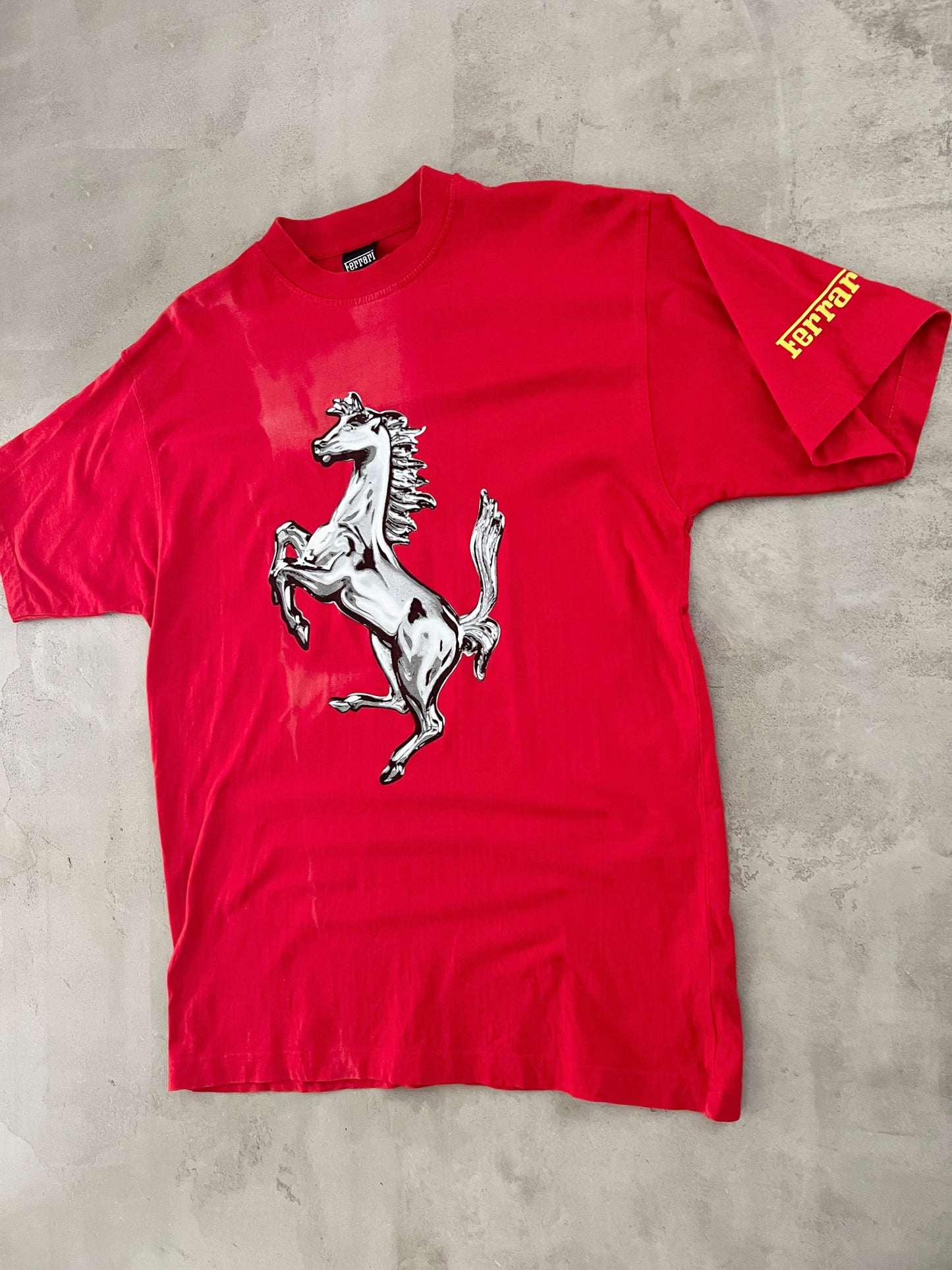 RED FERRARI TEE - 1999 - XL