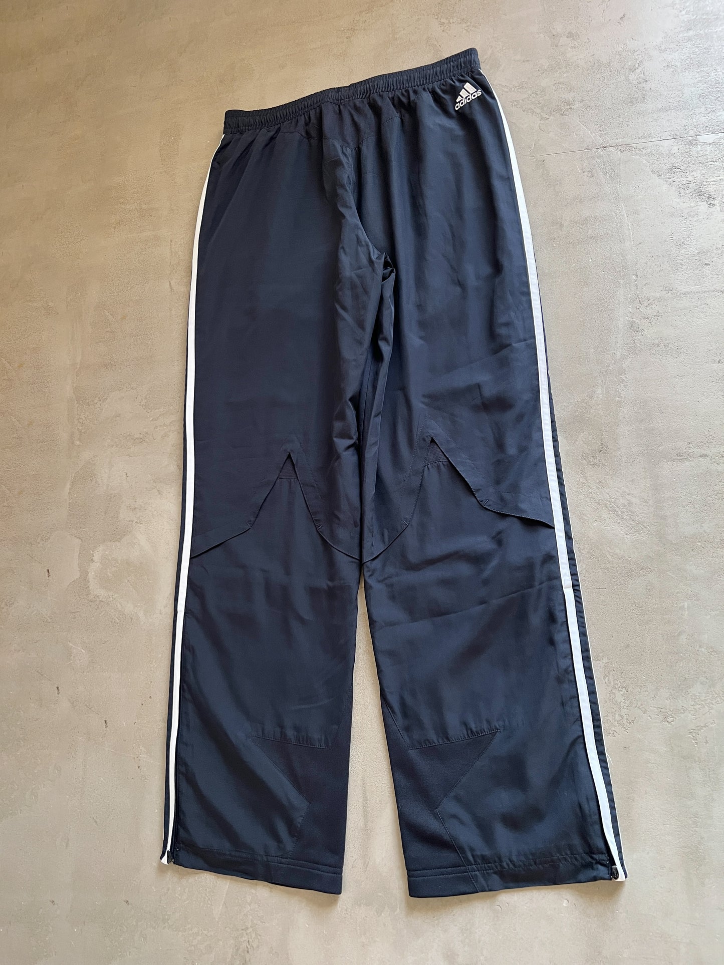 NAVY REAL MADRID TRACK PANTS - 2000S - L