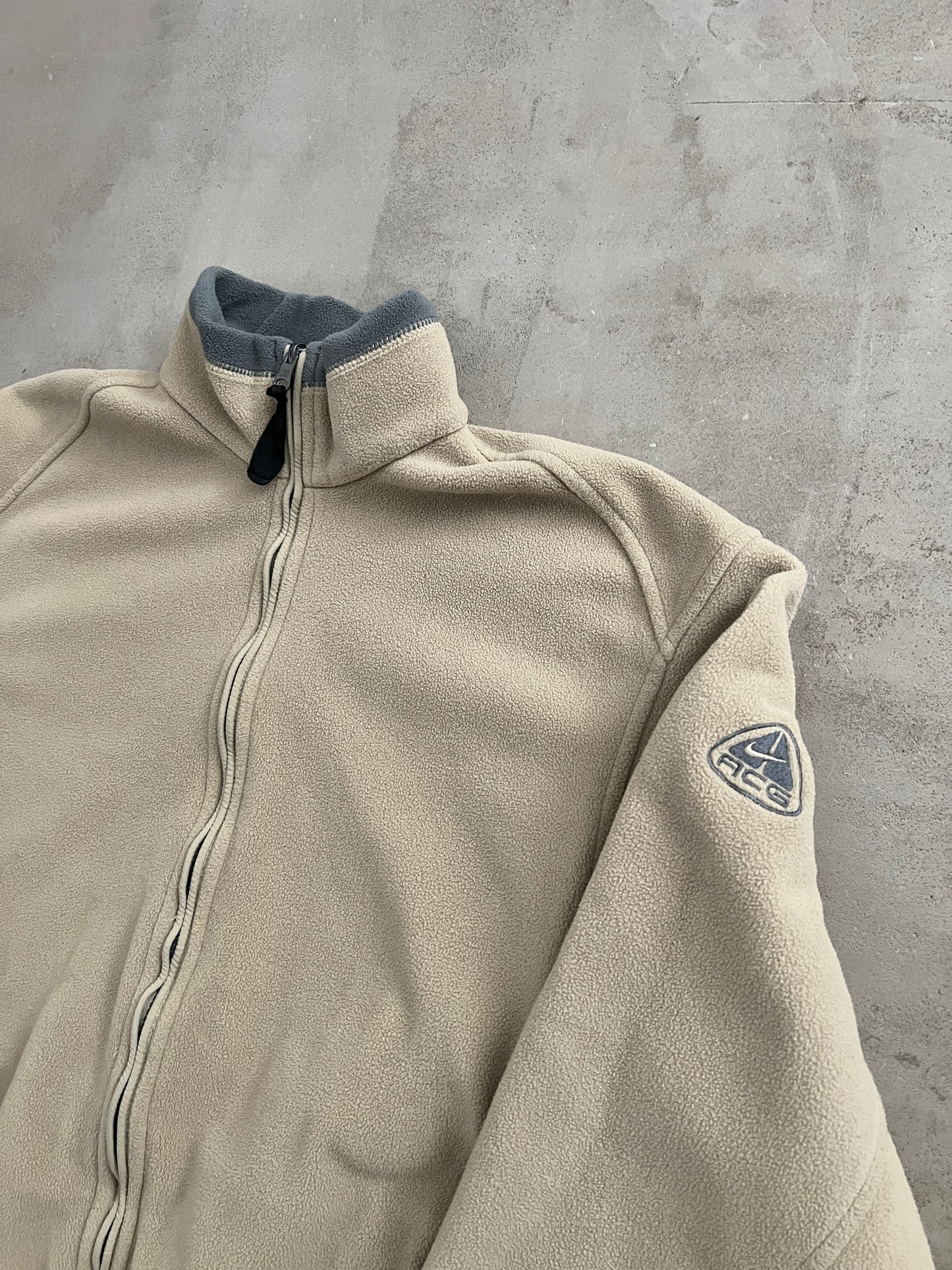 BEIGE NIKE ACG FLEECE - 2000S - M