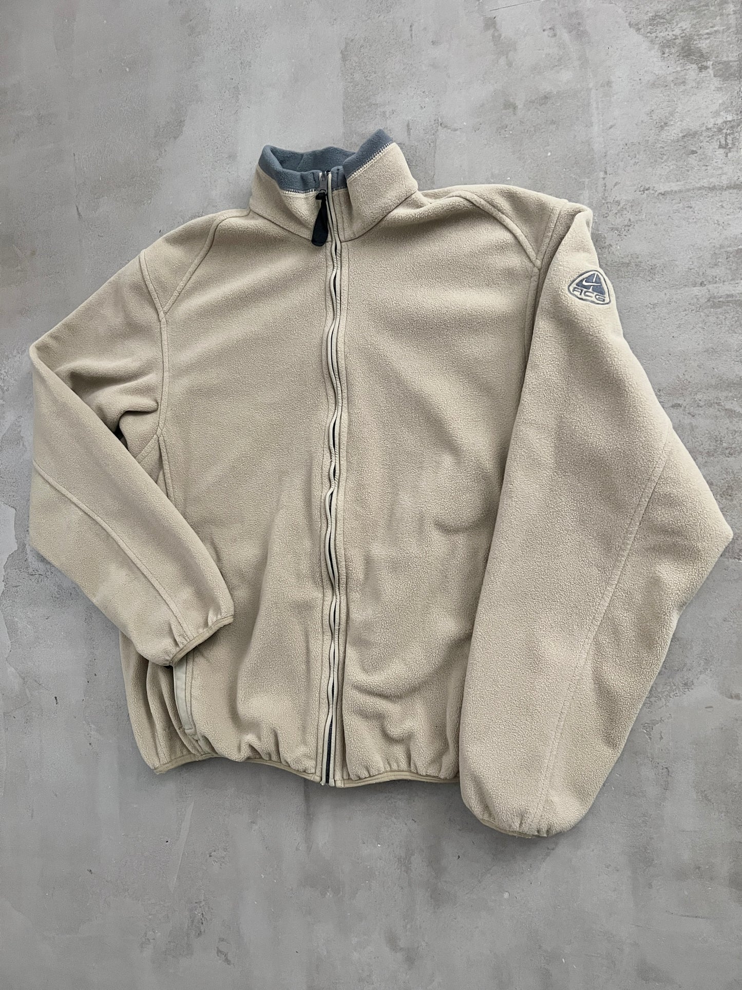 BEIGE NIKE ACG FLEECE - 2000S - M