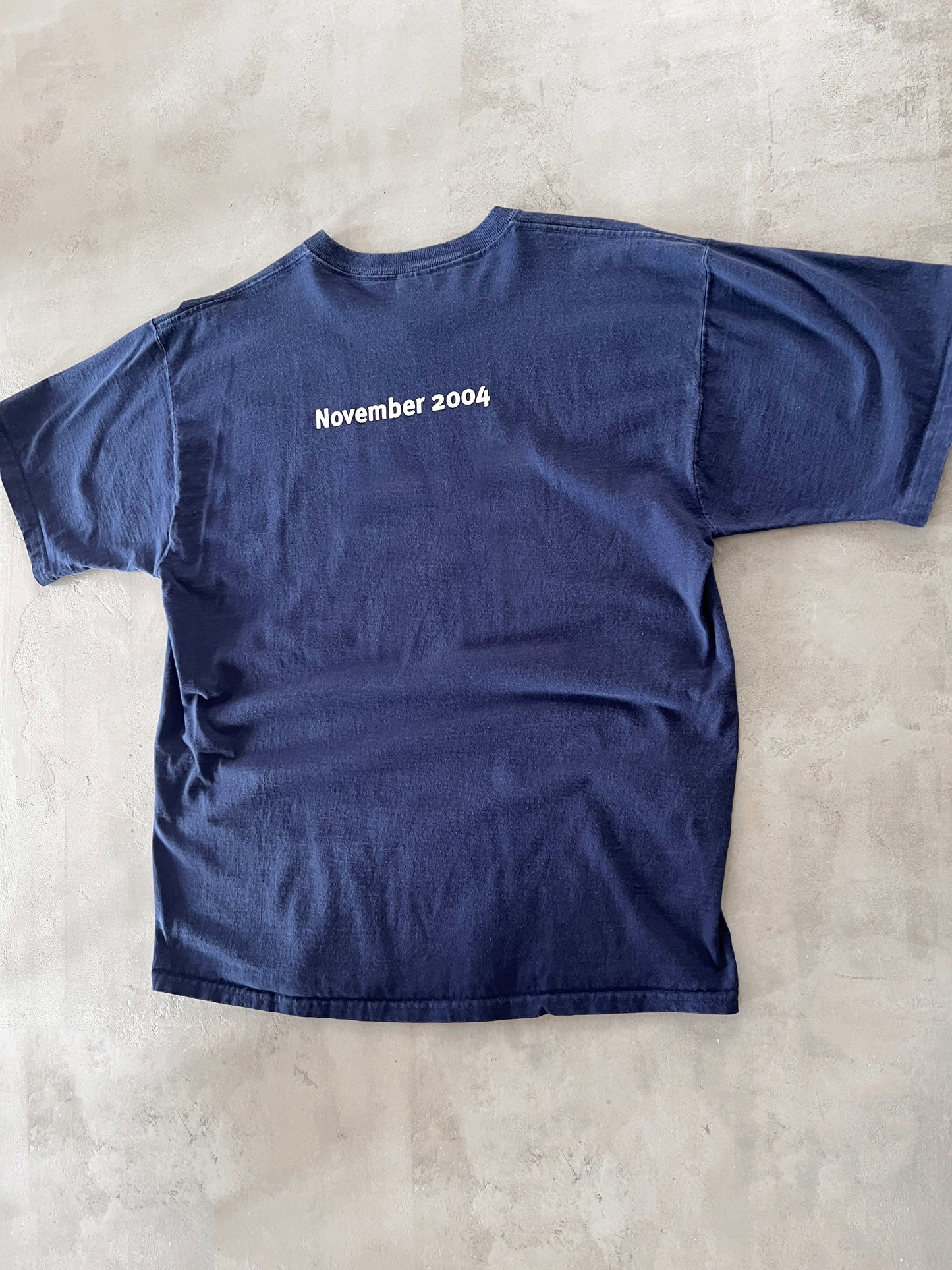 NAVY FIREFOX PROMO TEE - 2004 - XL
