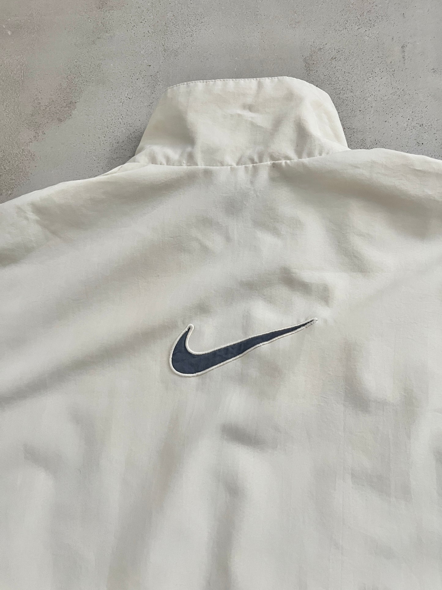 CREME NIKE TRACK JACKET - 2000S - XL
