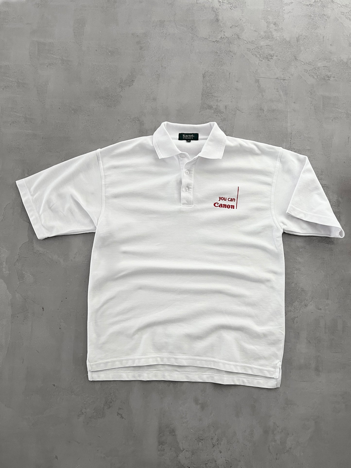 WHITE CANON POLO - 2000S - L