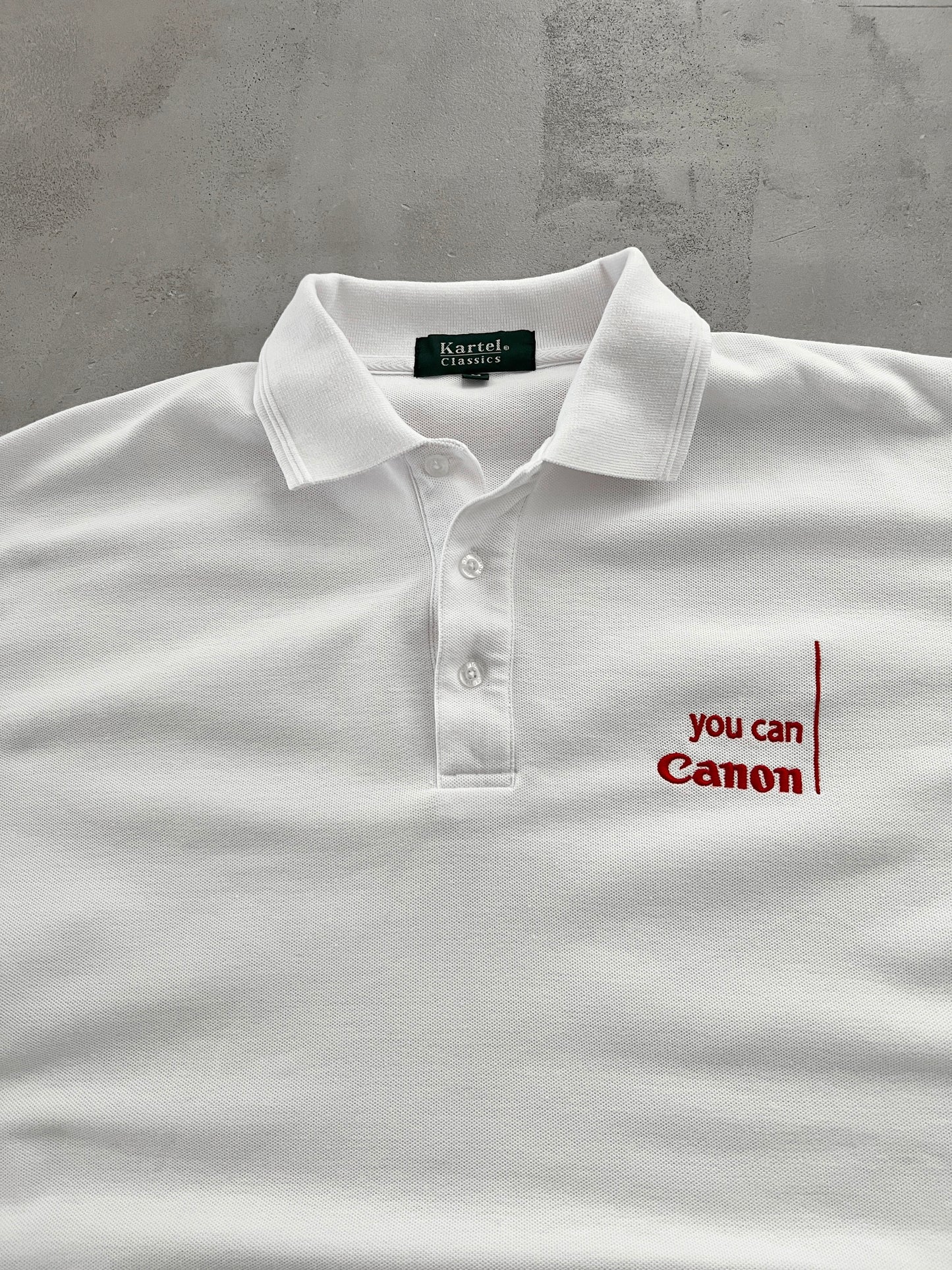 WHITE CANON POLO - 2000S - L