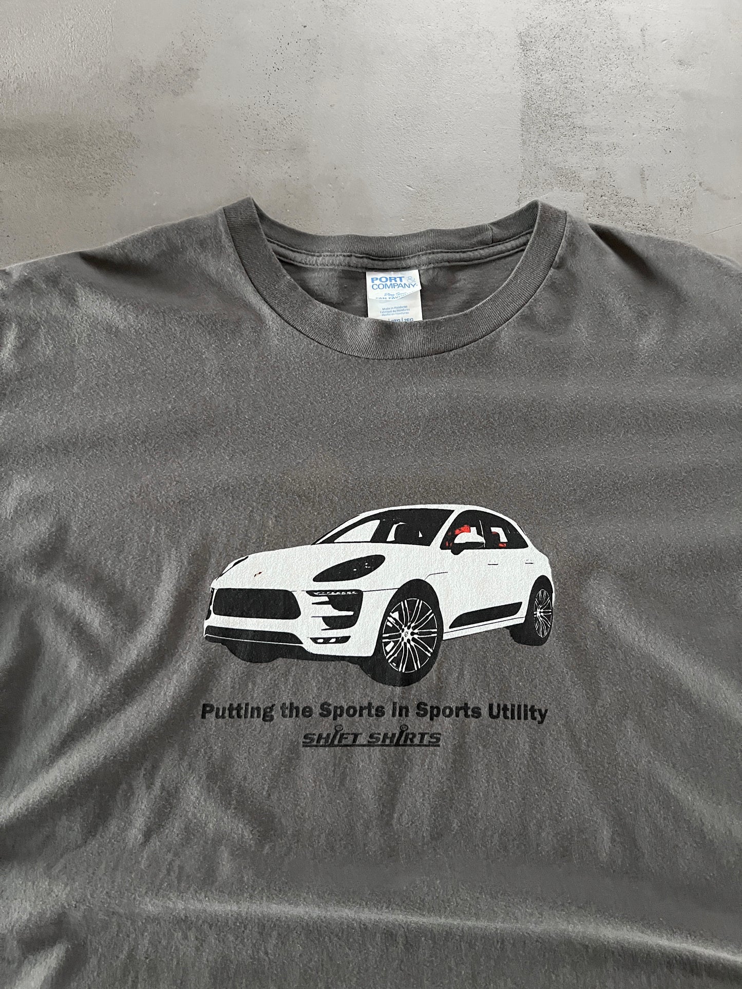 GREY PORSCHE CAYENNE TEE - 2000S - XXL