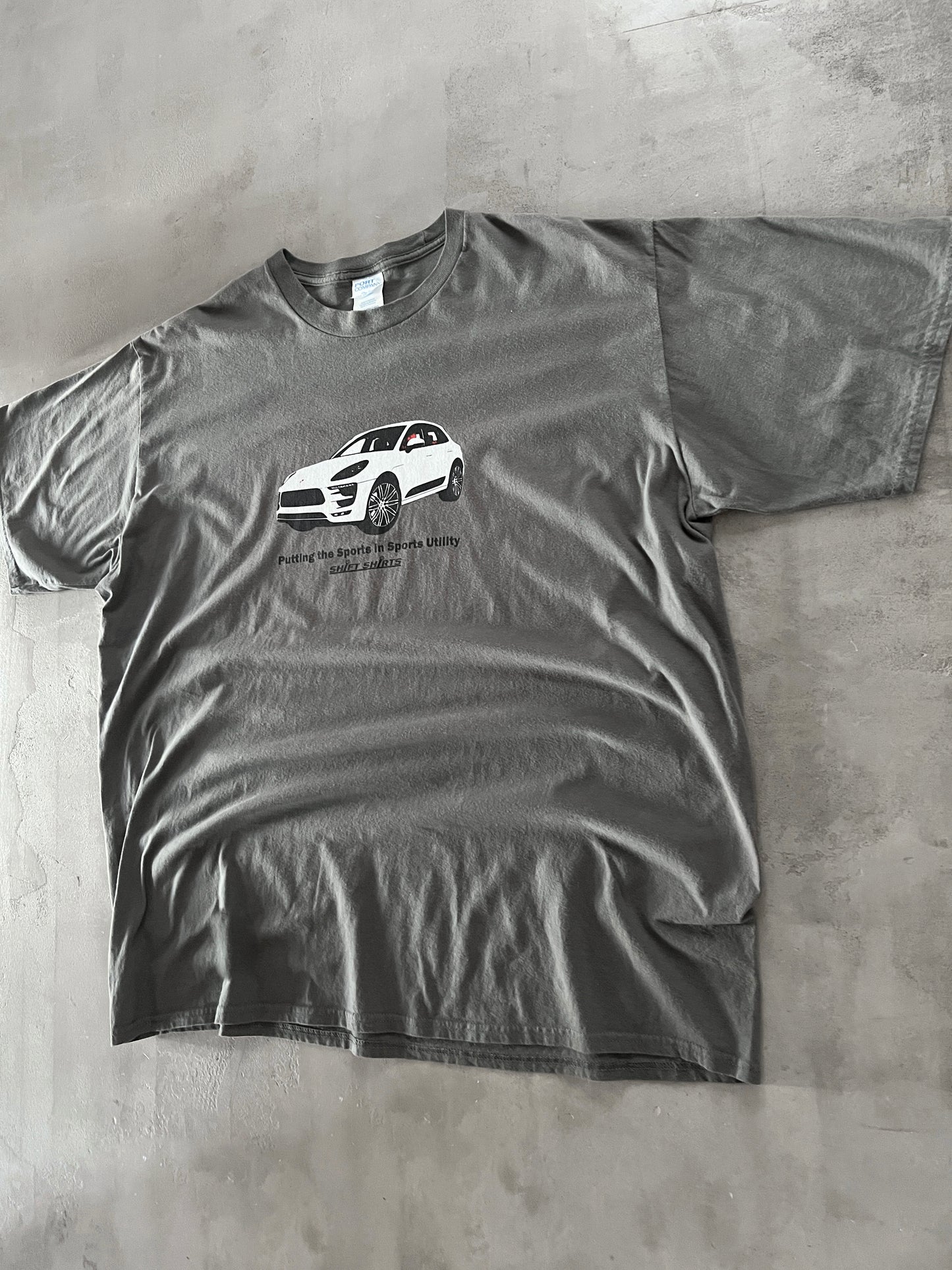 GREY PORSCHE CAYENNE TEE - 2000S - XXL