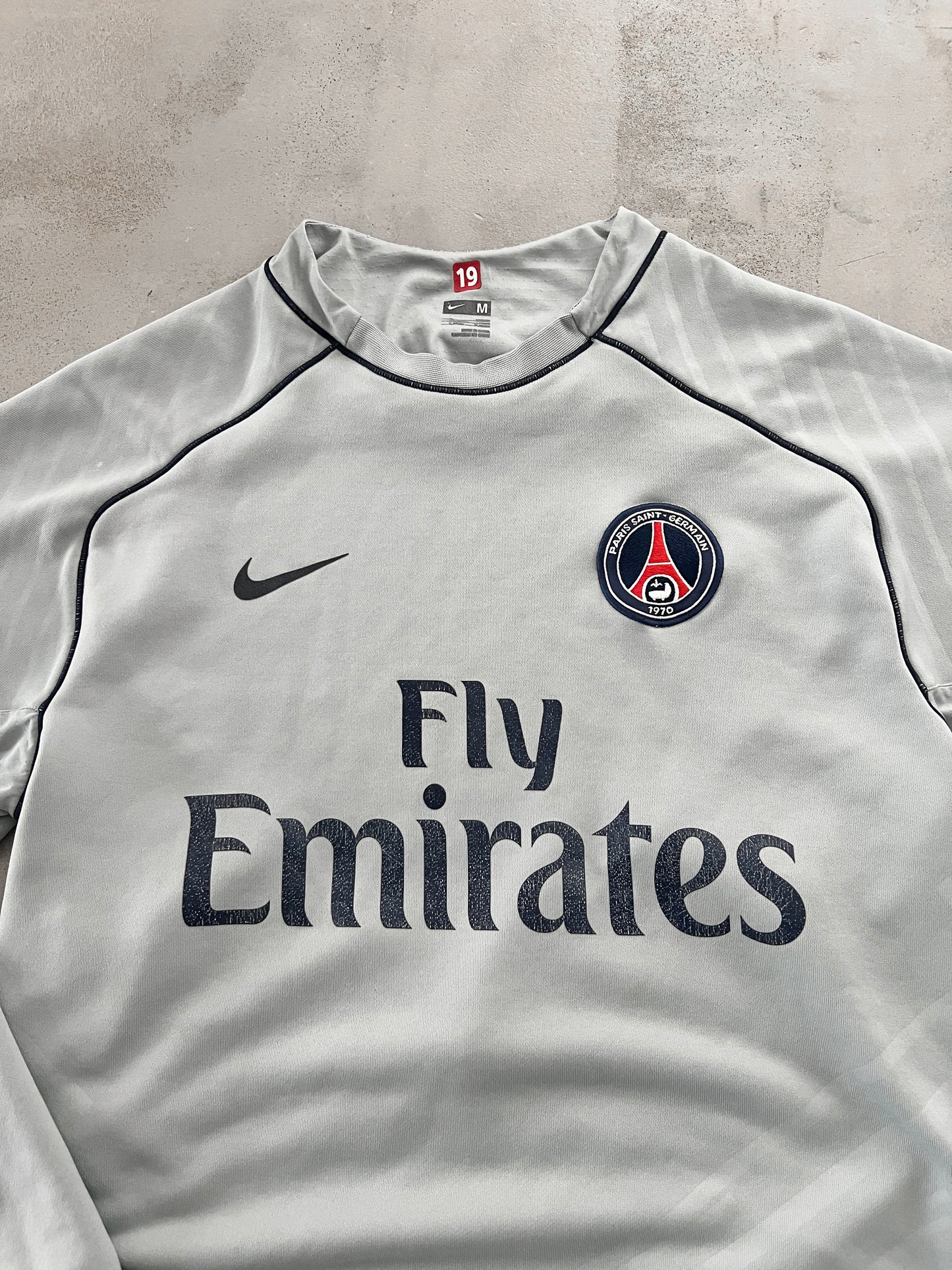 GREY PSG NIKE SWEATER - 2000S - S/M