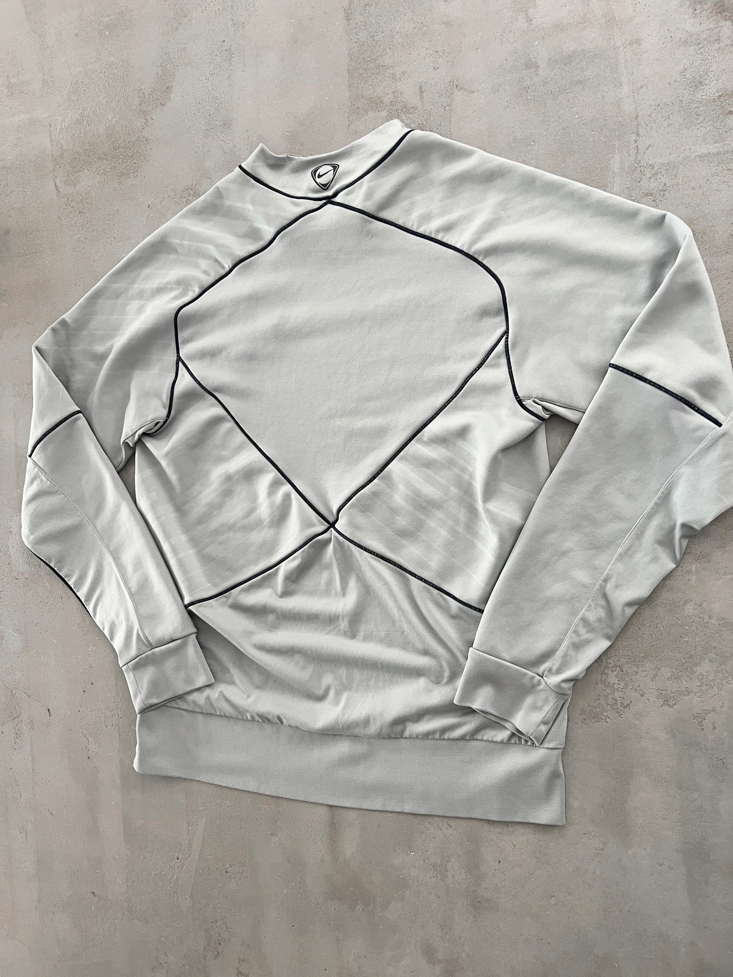 GREY PSG NIKE SWEATER - 2000S - S/M