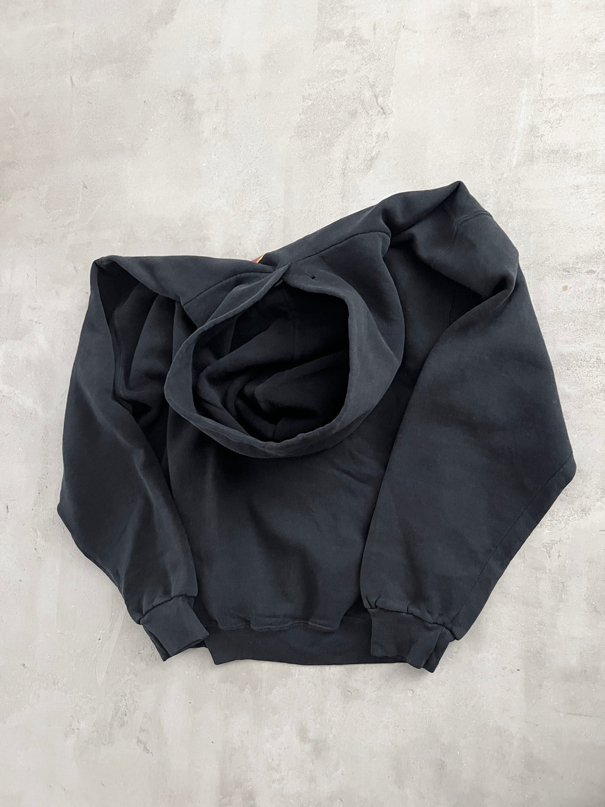 BLACK USC RUSSELL HOODIE - 1990S - S