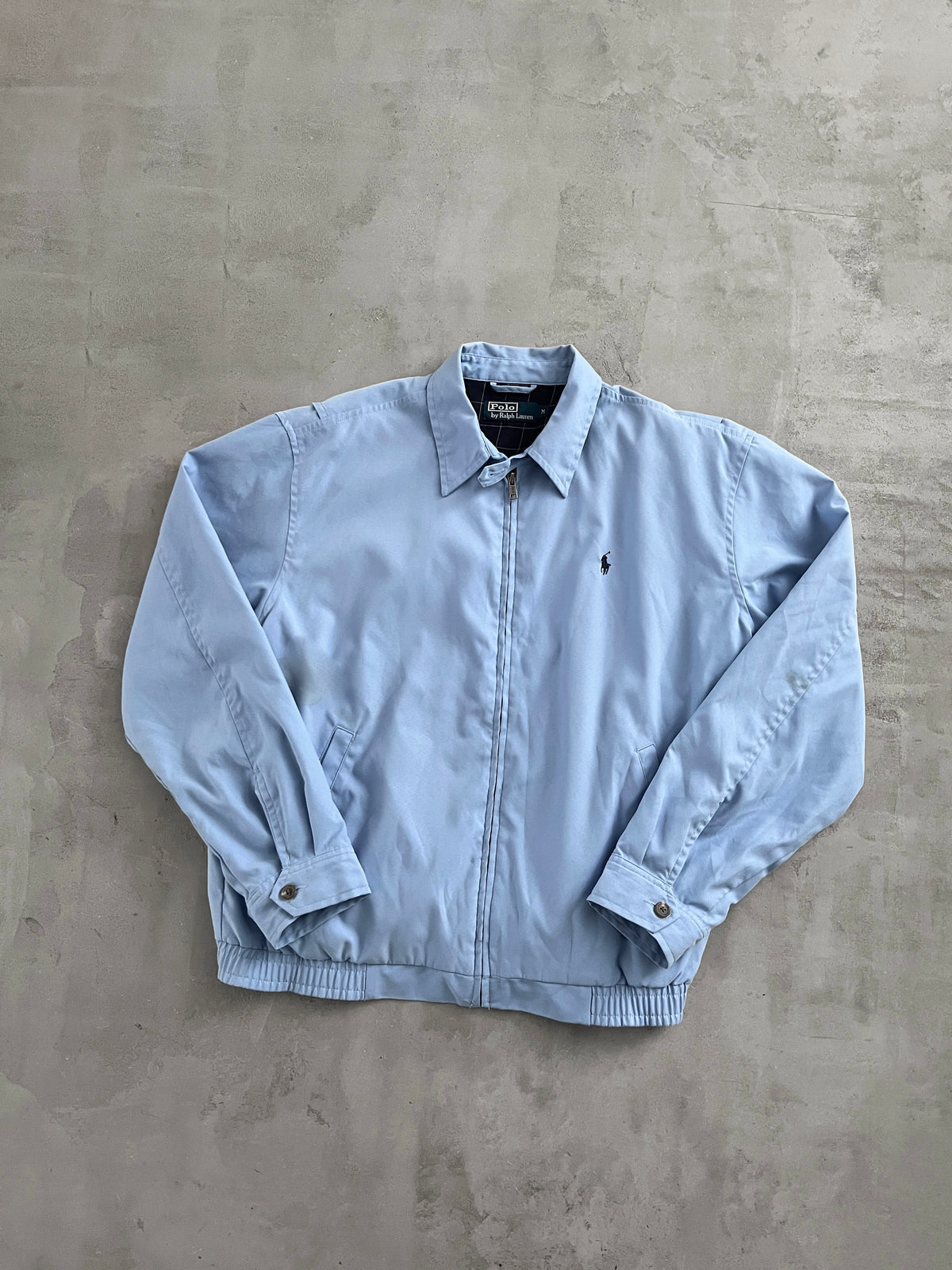 BABY BLUE RALPH LAUREN JACKET - 2000S - M