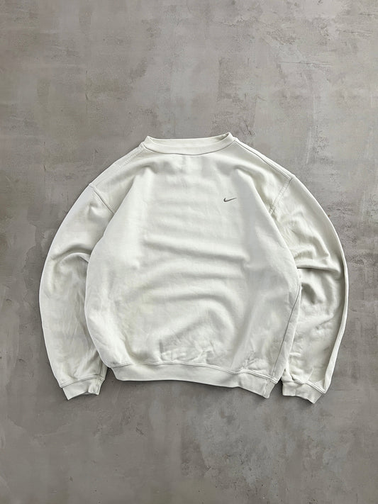 CREME NIKE SWEATER - 2000S - M/L