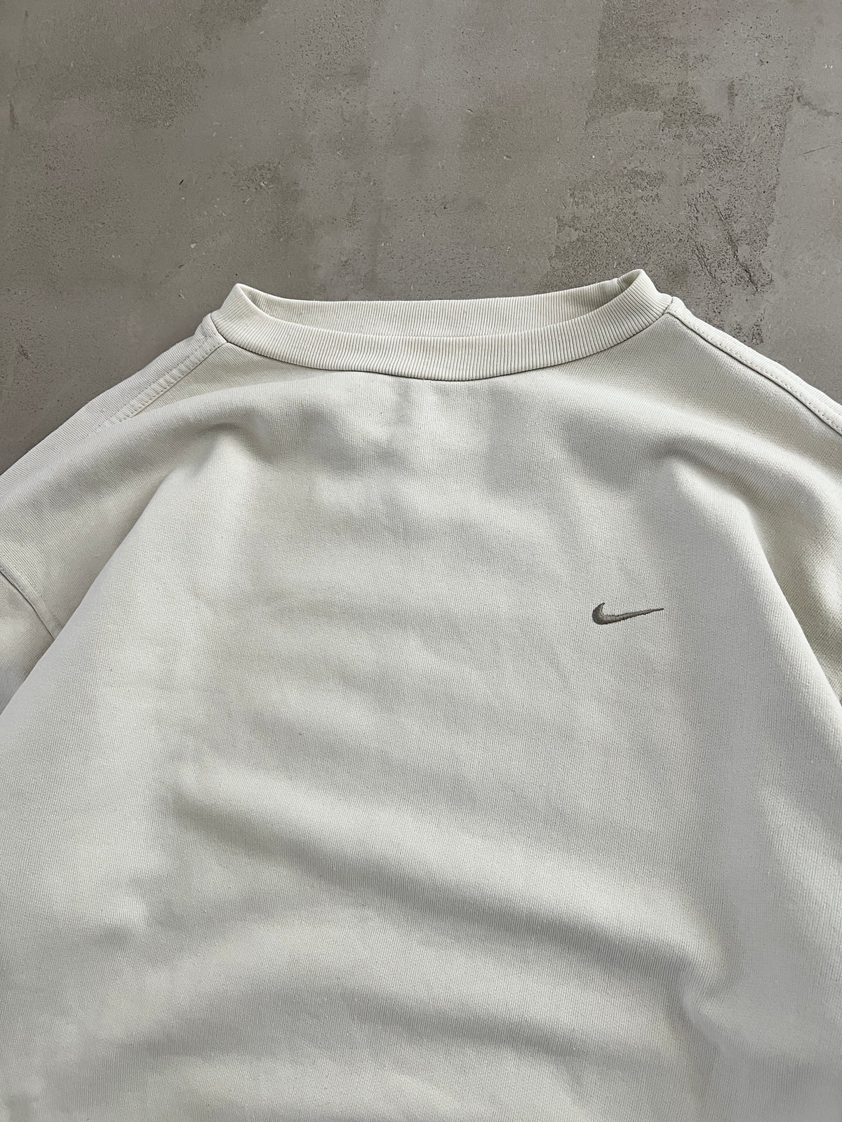 CREME NIKE SWEATER - 2000S - M/L